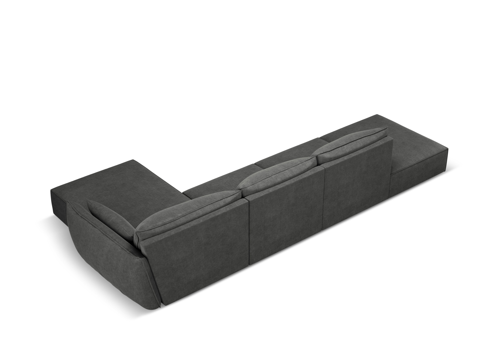 Right Corner Sofa, "Kaelle", 5 Seats, 364x171x85