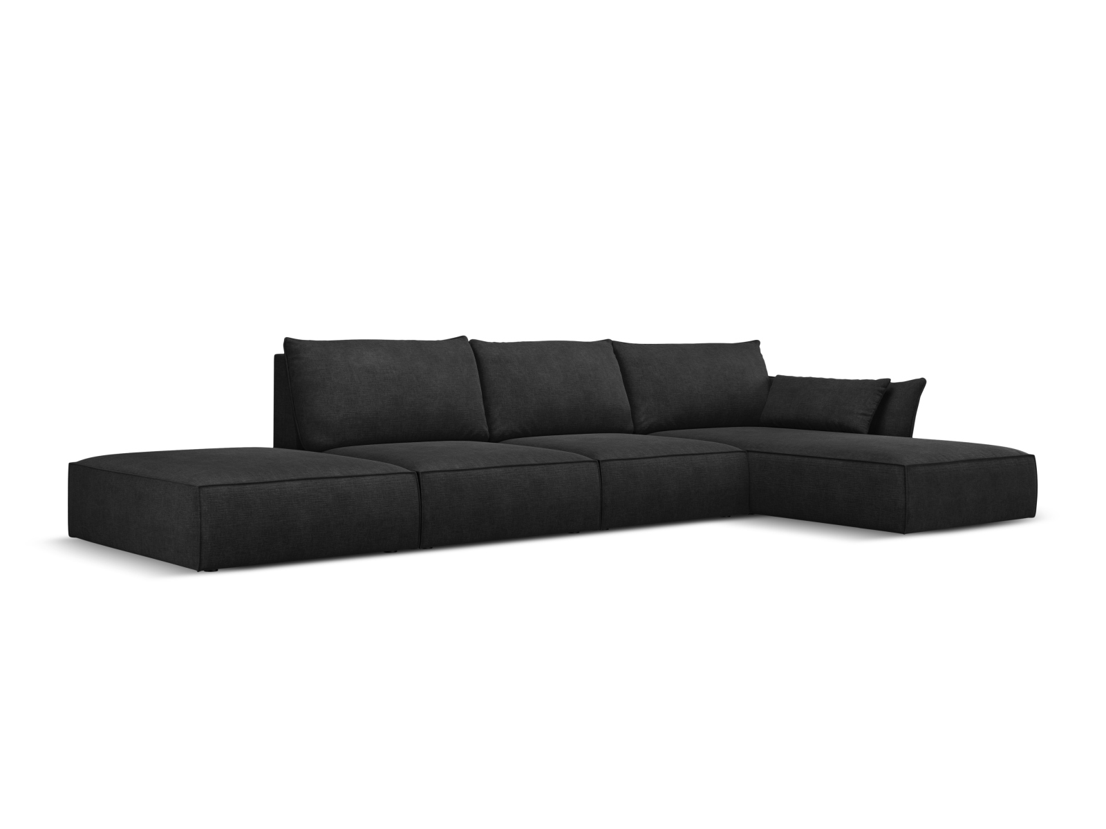 Right Corner Sofa, "Kaelle", 5 Seats, 364x171x85