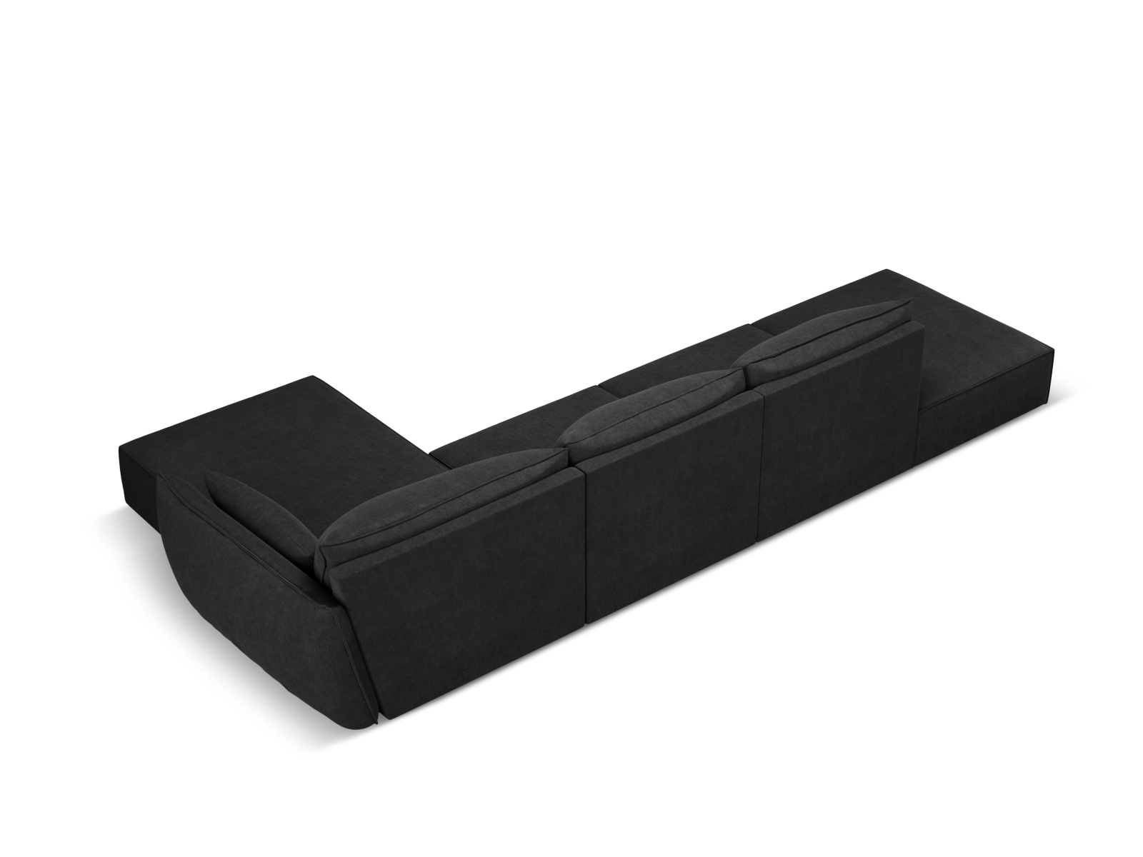 Right Corner Sofa, "Kaelle", 5 Seats, 364x171x85