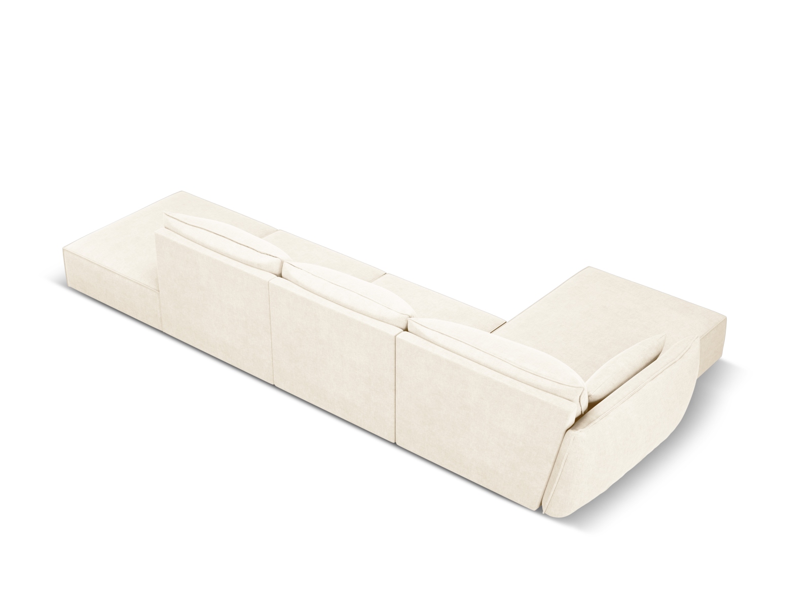 Left Corner Sofa, "Kaelle", 5 Seats, 364x171x85