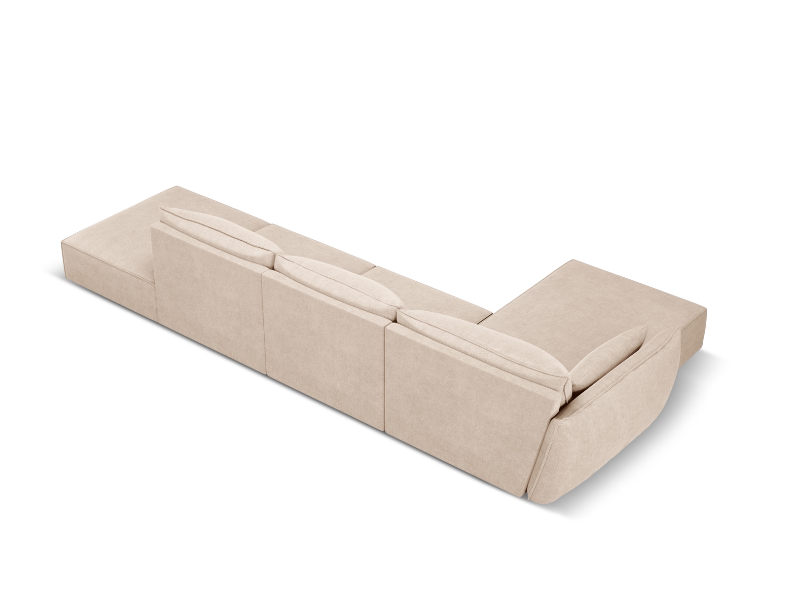 Left Corner Sofa, "Kaelle", 5 Seats, 364x171x85