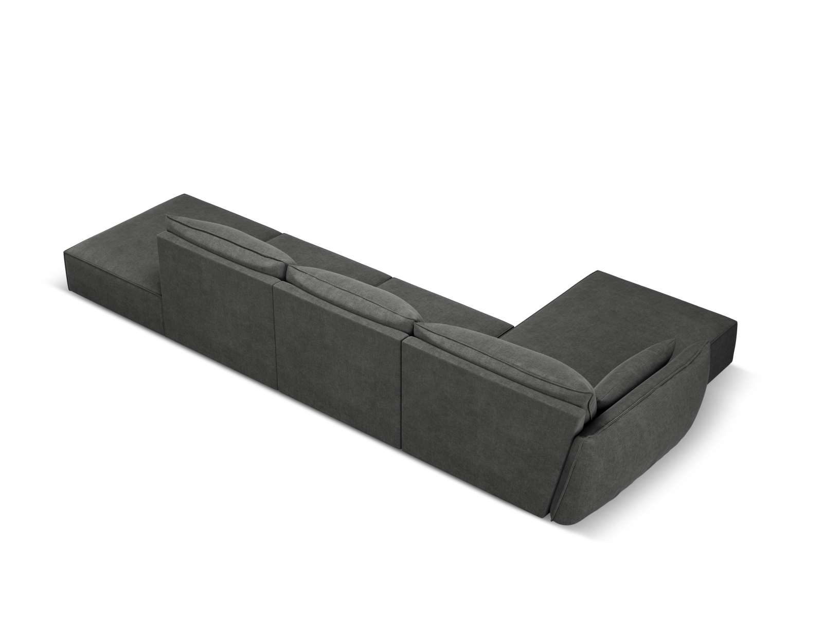 Left Corner Sofa, "Kaelle", 5 Seats, 364x171x85