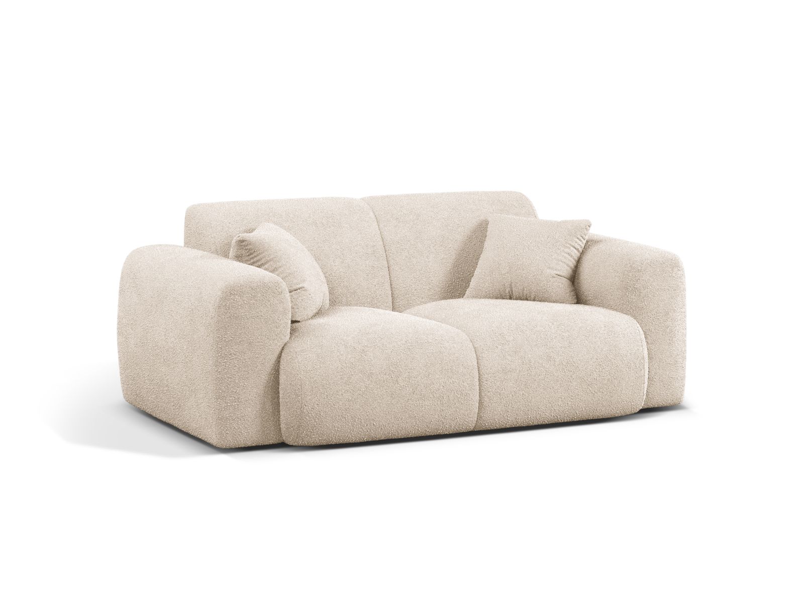 Boucle Sofa, "Molino", 2 Seats, 170x100x72