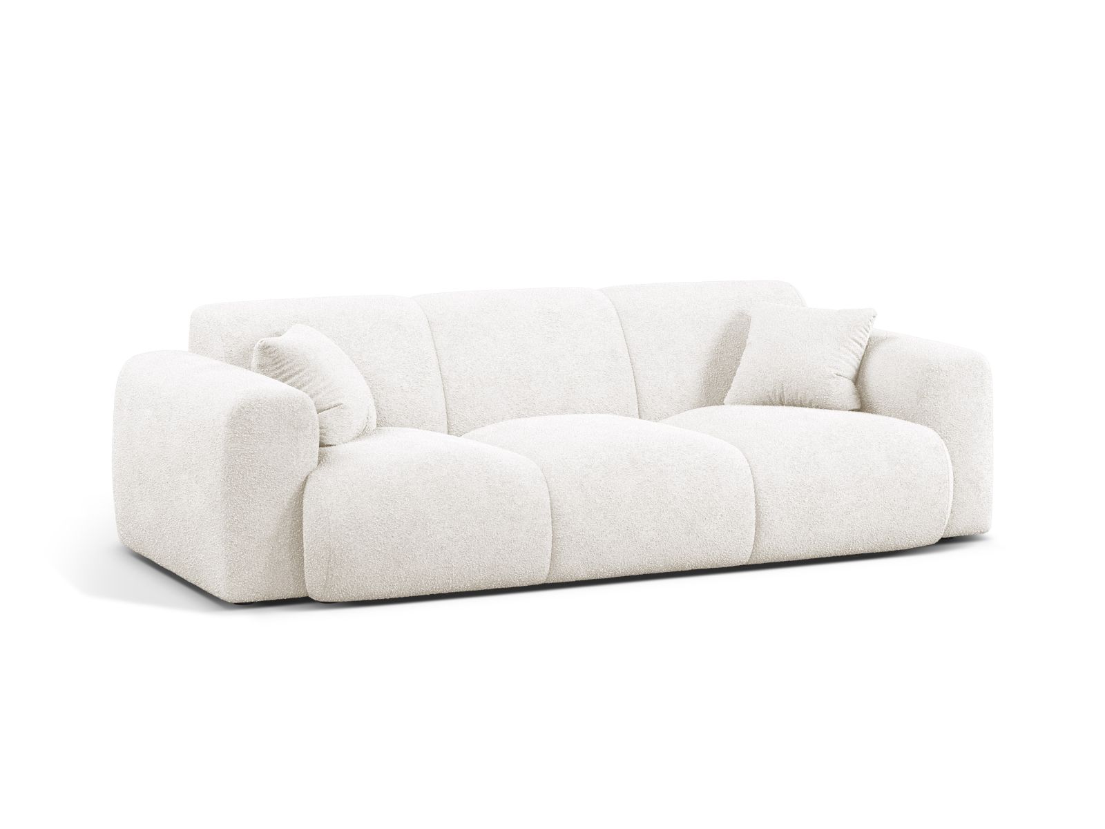 Boucle Sofa, "Molino", 3 Seats, 235x100x72