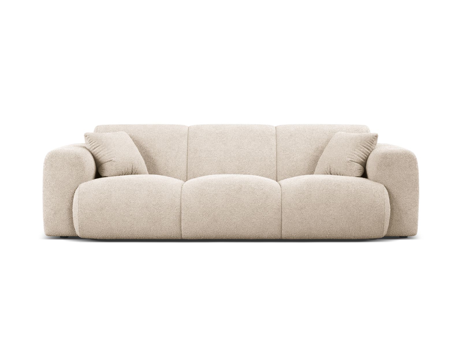 Boucle Sofa, "Molino", 3 Seats, 235x100x72