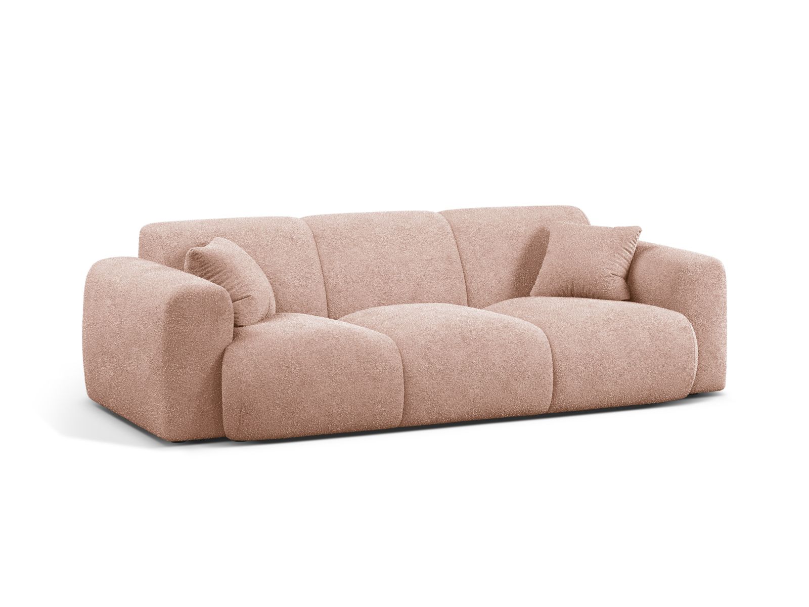 Boucle Sofa, "Molino", 3 Seats, 235x100x72