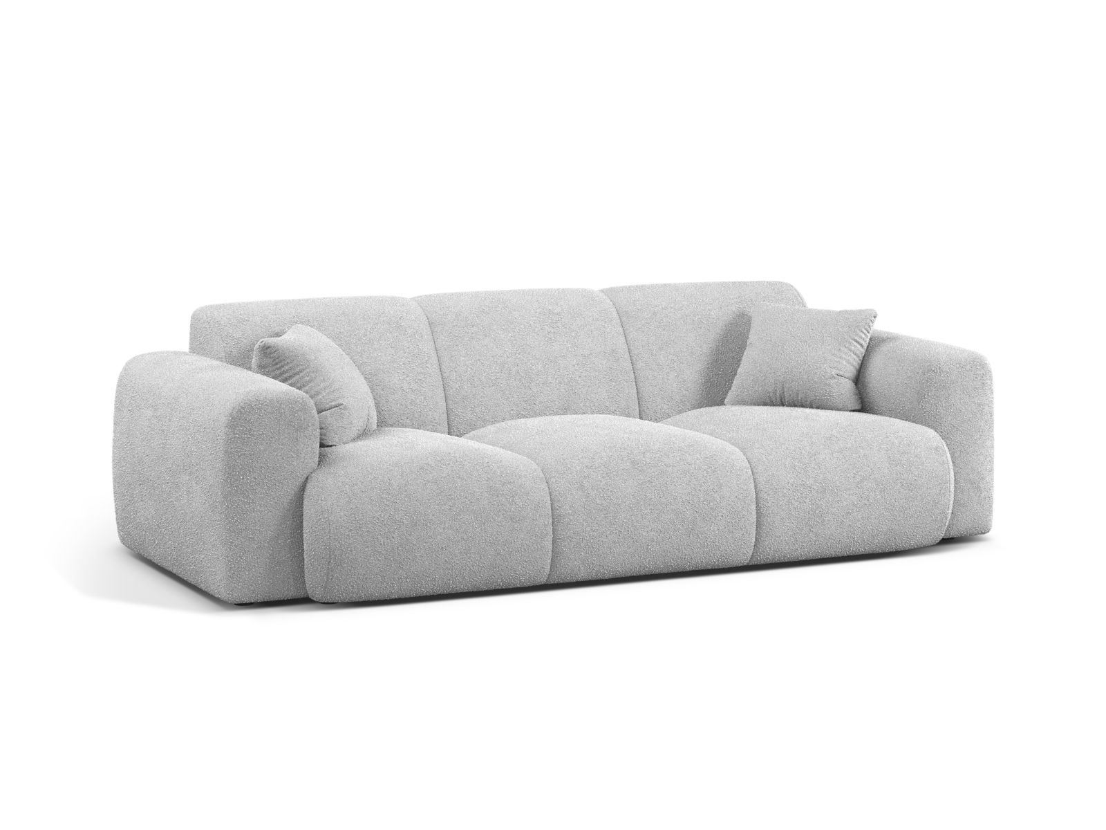 Boucle Sofa, "Molino", 3 Seats, 235x100x72