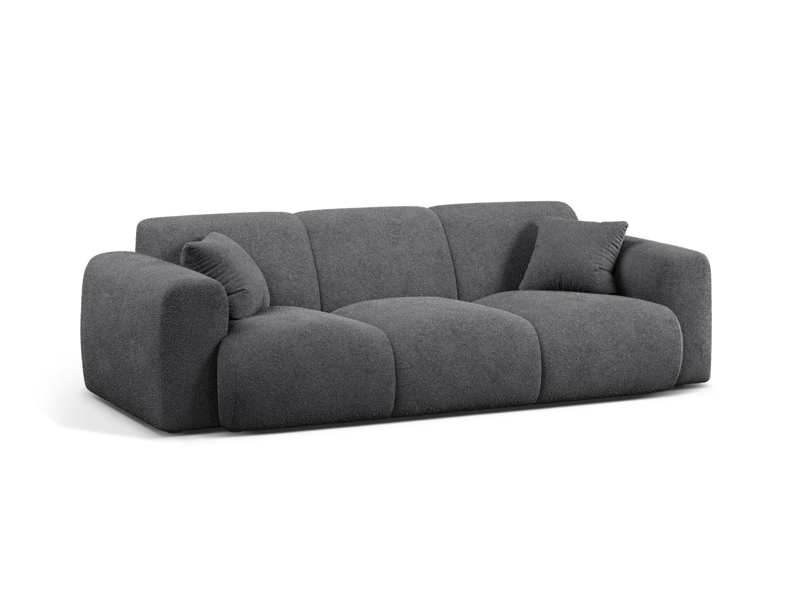 Boucle Sofa, "Molino", 3 Seats, 235x100x72