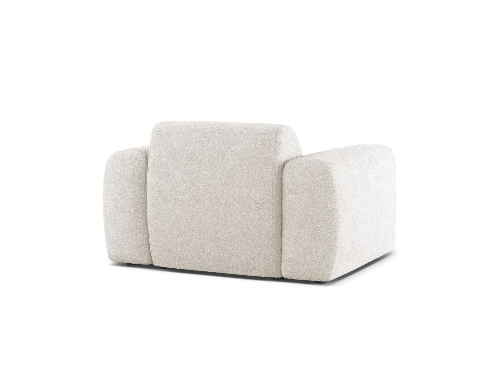 Boucle Armchair, "Molino", 1 Seat, 108x100x72