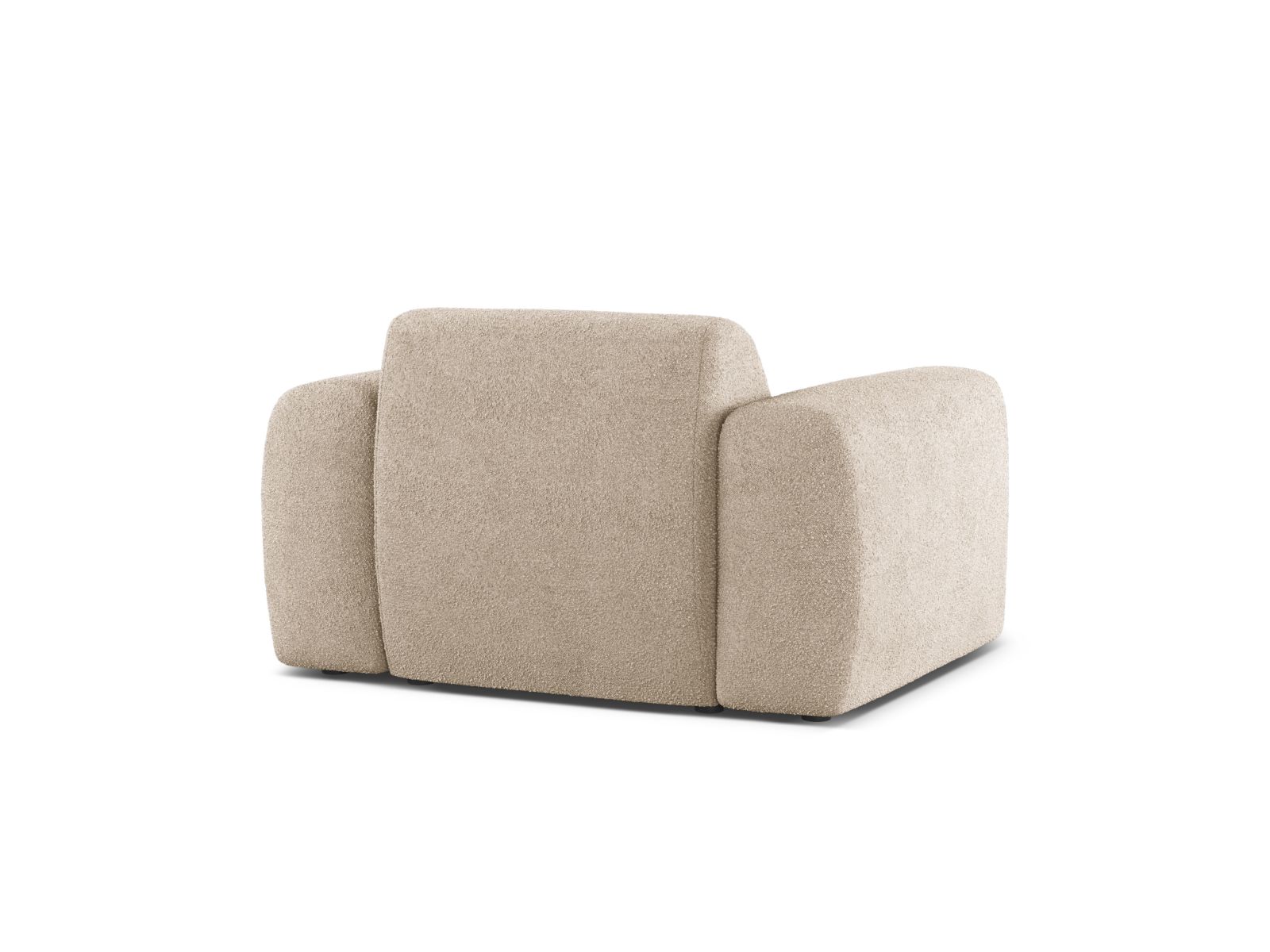 Boucle Armchair, "Molino", 1 Seat, 108x100x72