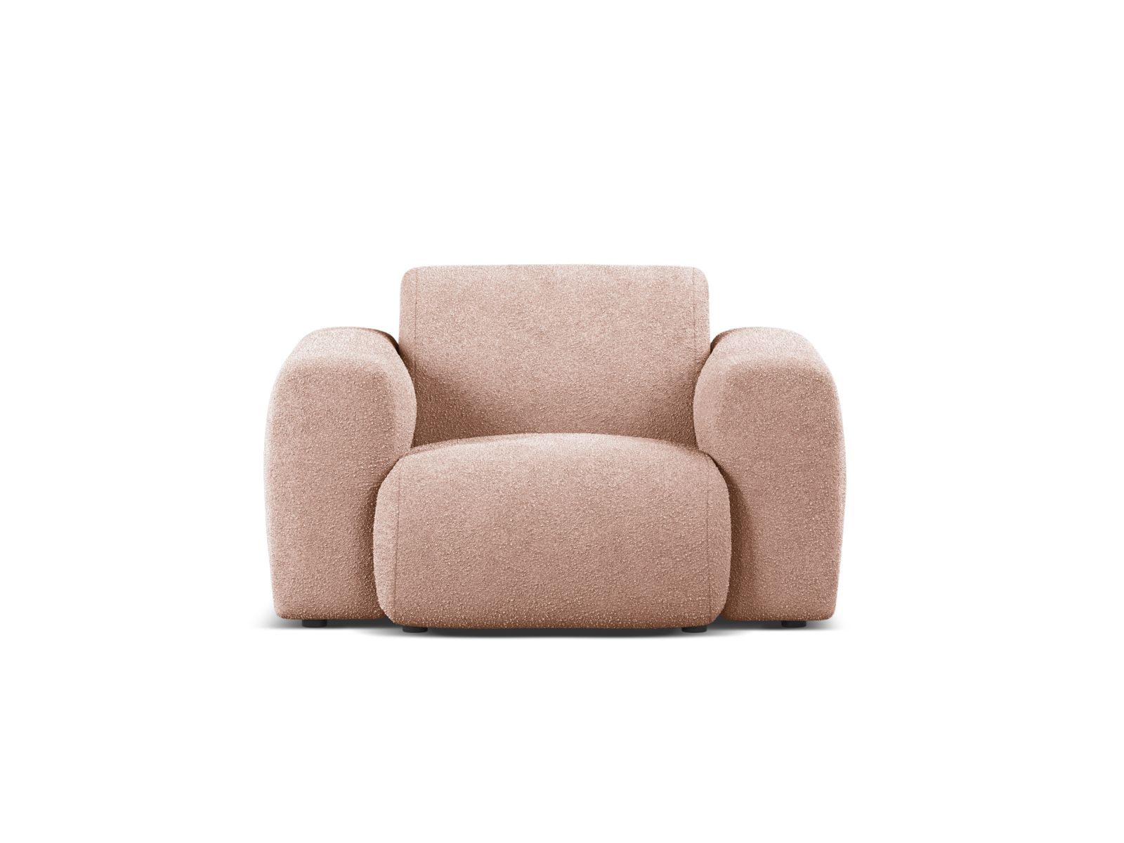 Boucle Armchair, "Molino", 1 Seat, 108x100x72