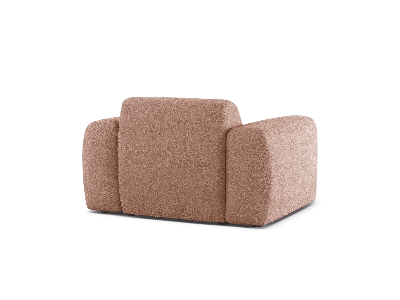 Boucle Armchair, "Molino", 1 Seat, 108x100x72