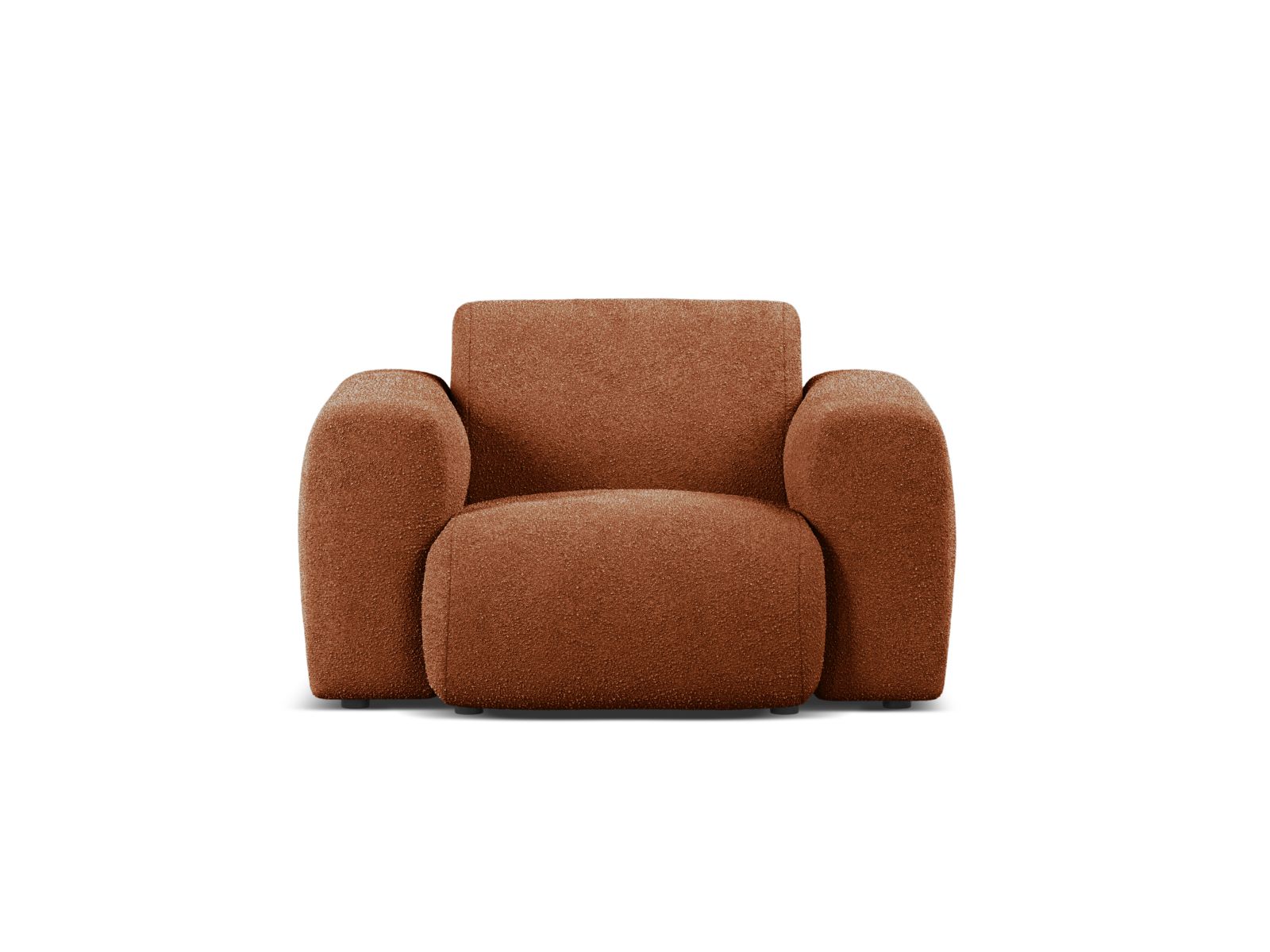Boucle Armchair, "Molino", 1 Seat, 108x100x72