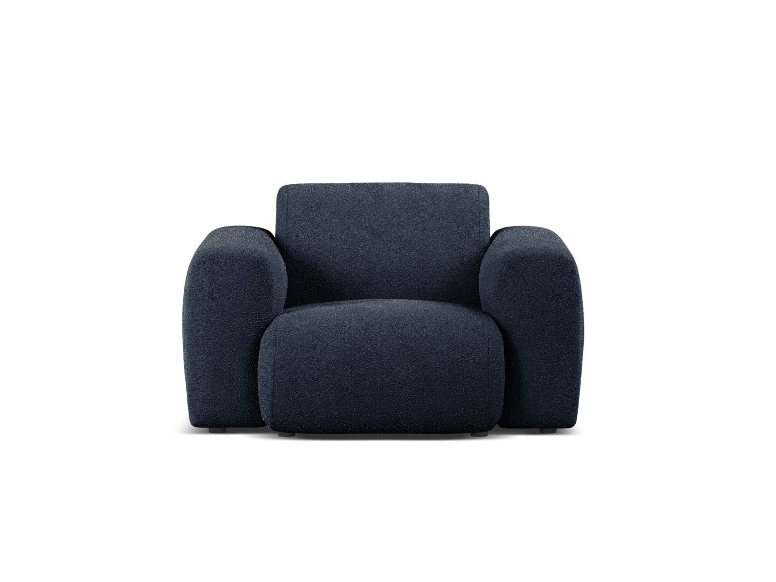 Boucle Armchair, "Molino", 1 Seat, 108x100x72