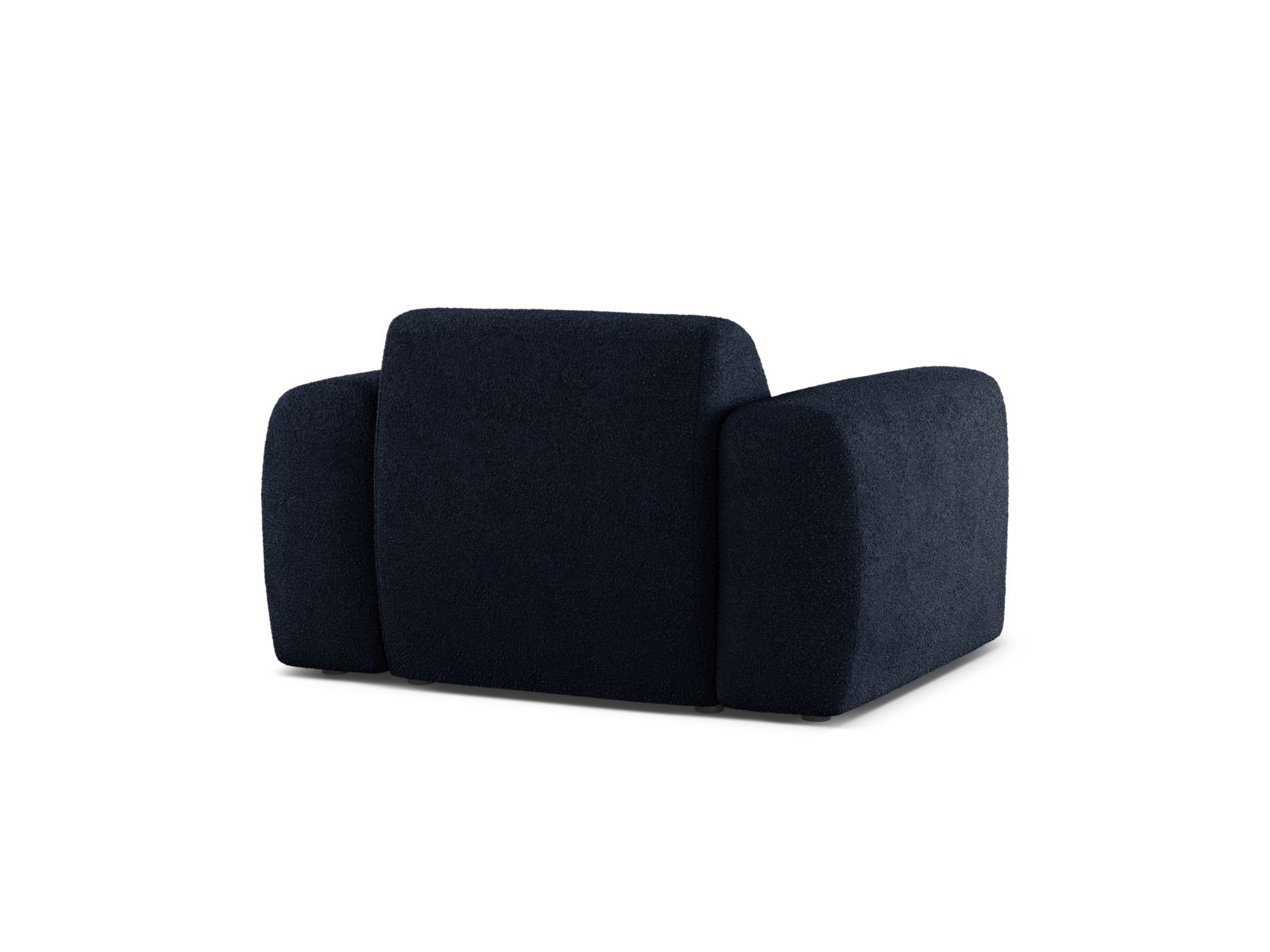 Boucle Armchair, "Molino", 1 Seat, 108x100x72