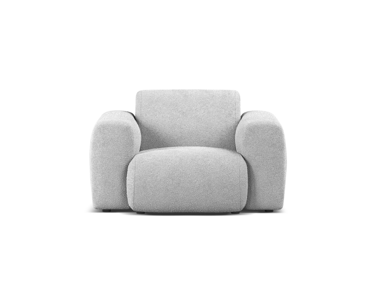 Boucle Armchair, "Molino", 1 Seat, 108x100x72