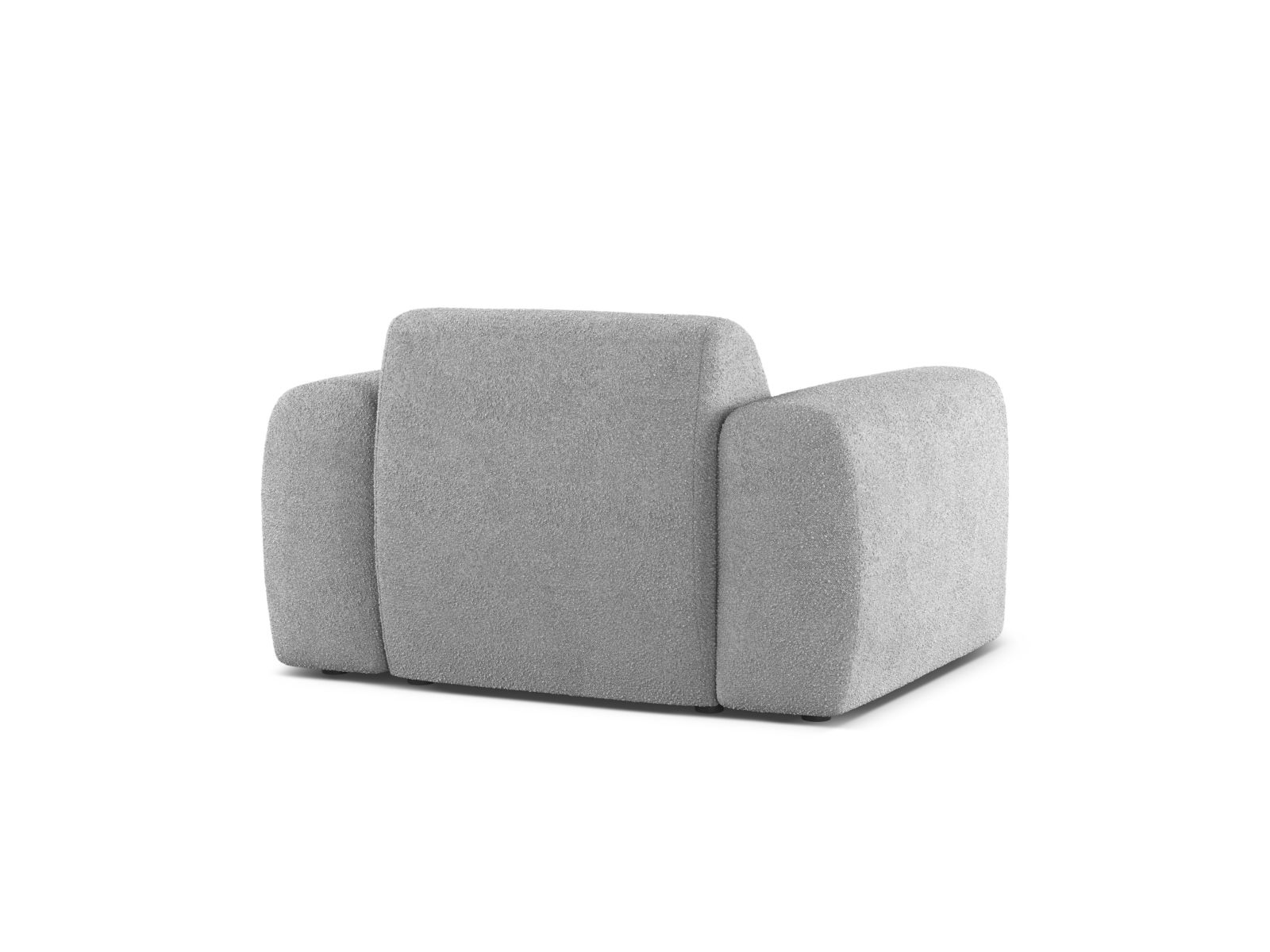 Boucle Armchair, "Molino", 1 Seat, 108x100x72