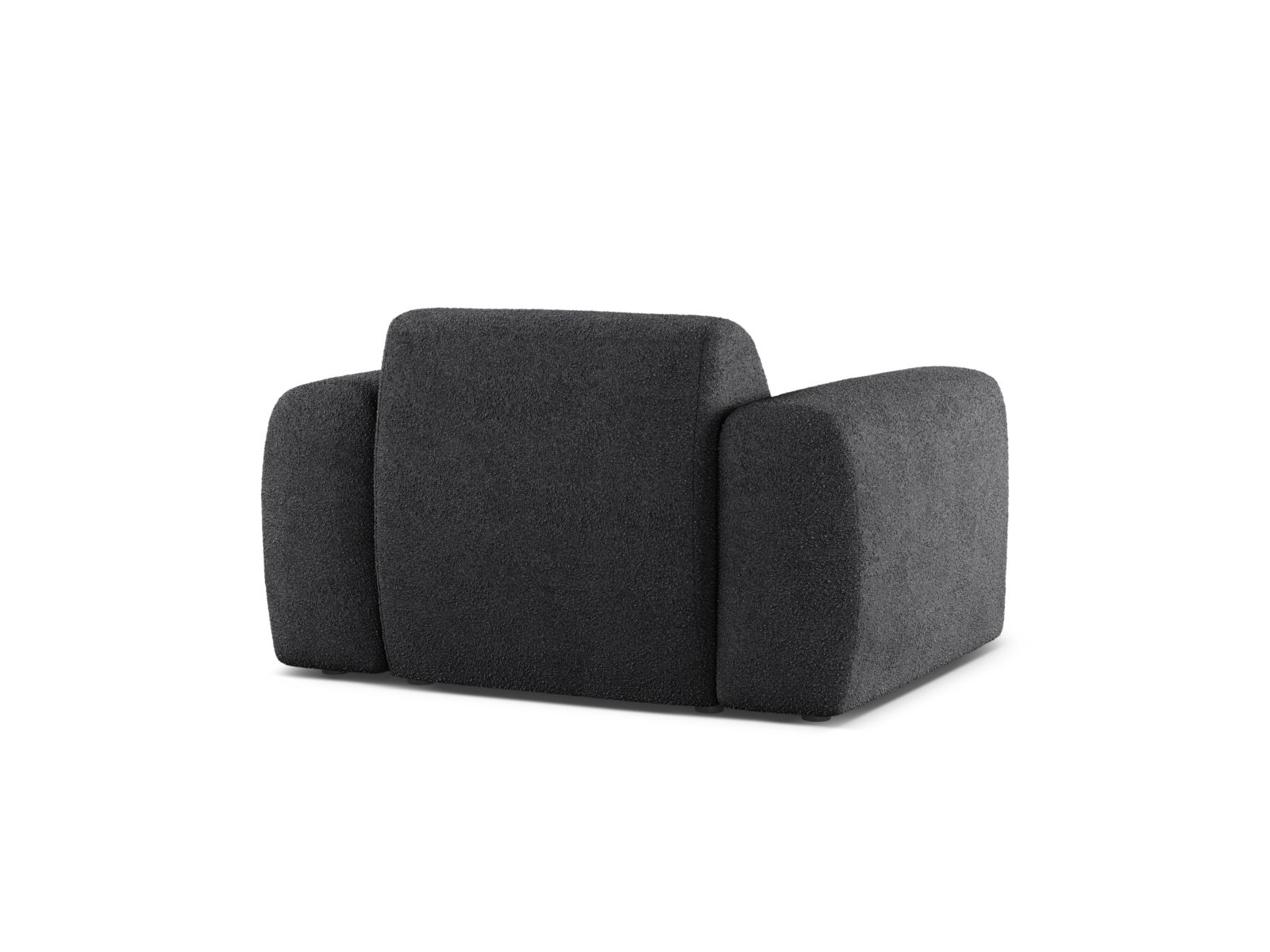Boucle Armchair, "Molino", 1 Seat, 108x100x72
