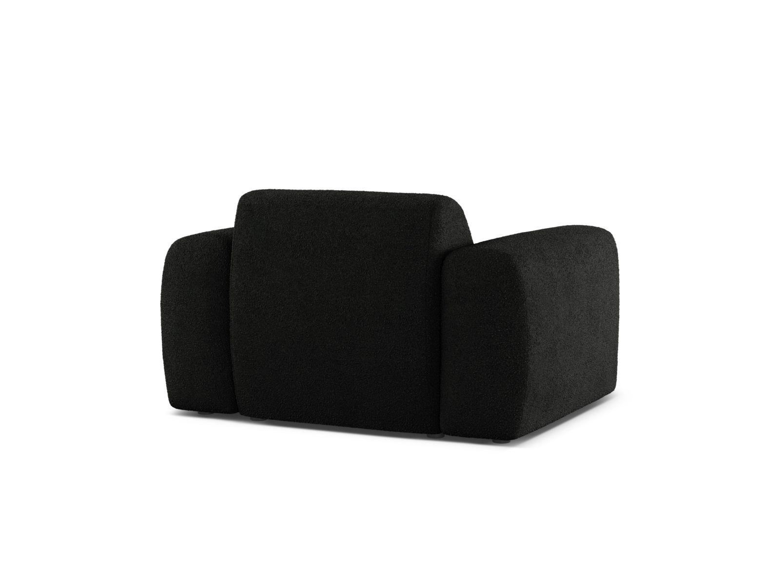 Boucle Armchair, "Molino", 1 Seat, 108x100x72