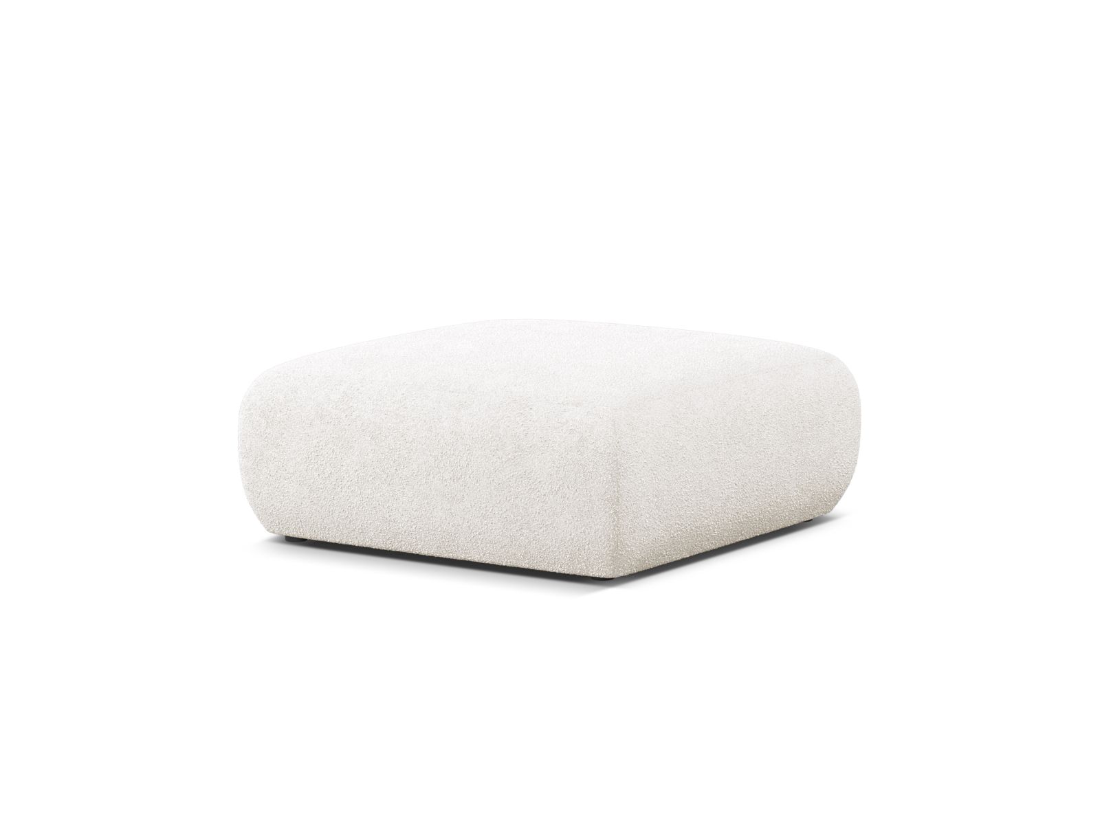 Boucle Pouf, "Molino", 1 Seat, 100x100x40