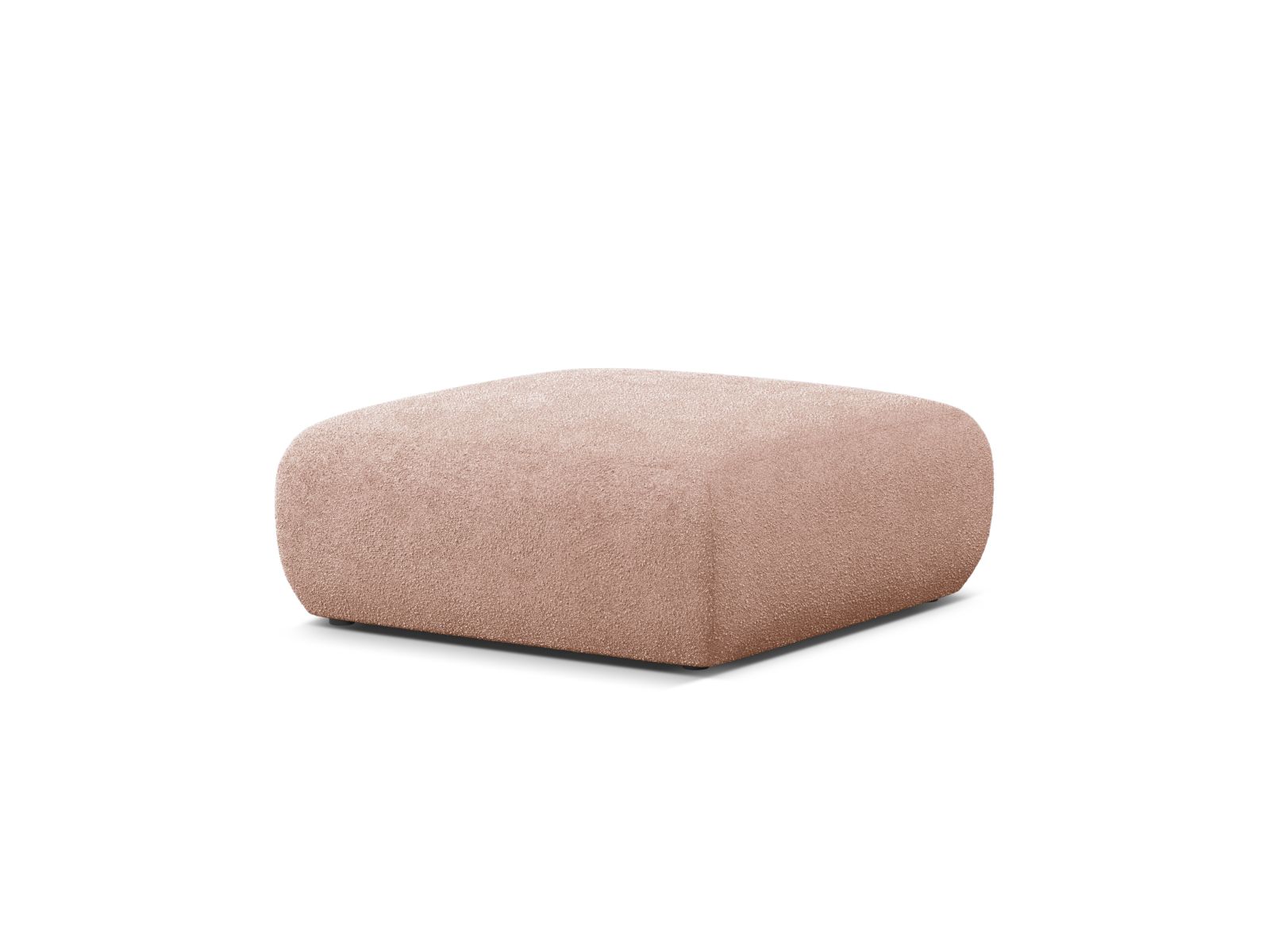Boucle Pouf, "Molino", 1 Seat, 100x100x40
