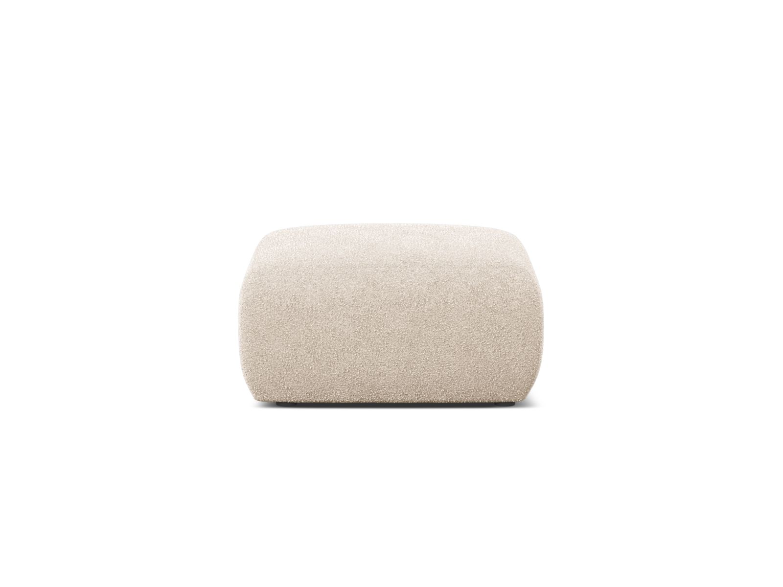 Boucle Pouf, "Molino", 1 Seat, 75x75x40