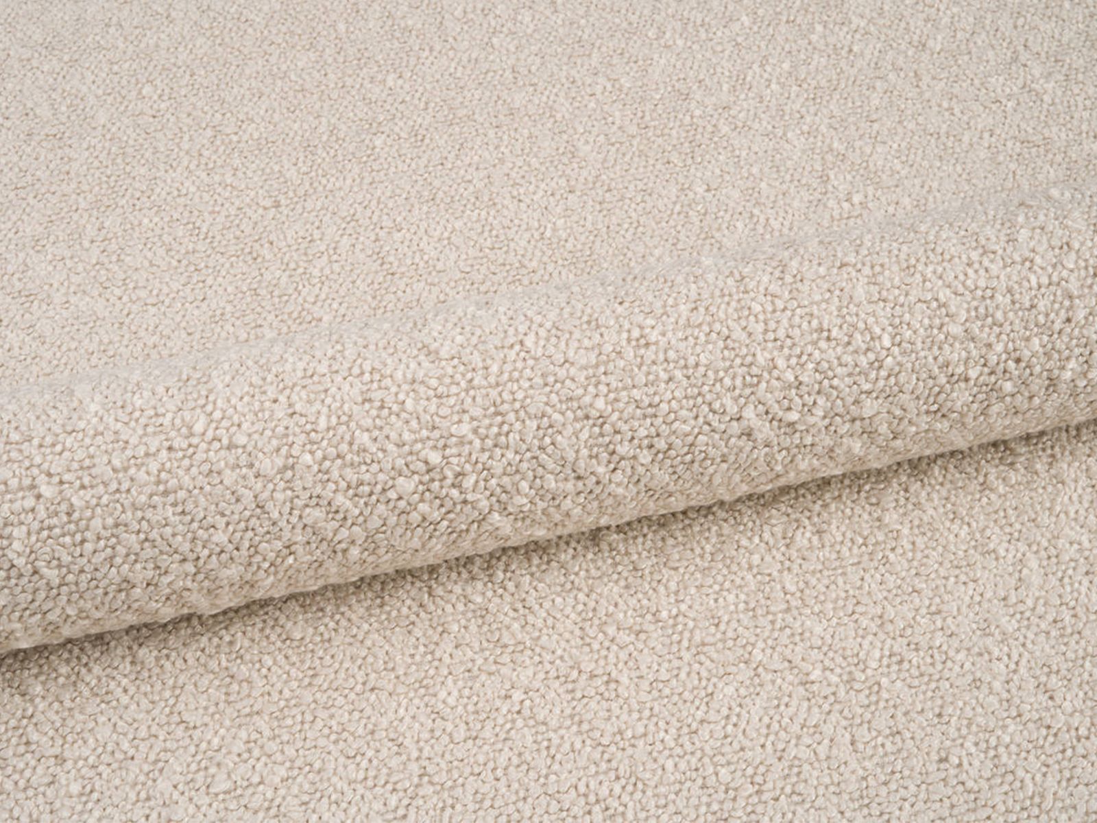 Boucle Pouf, "Molino", 1 Seat, 75x75x40