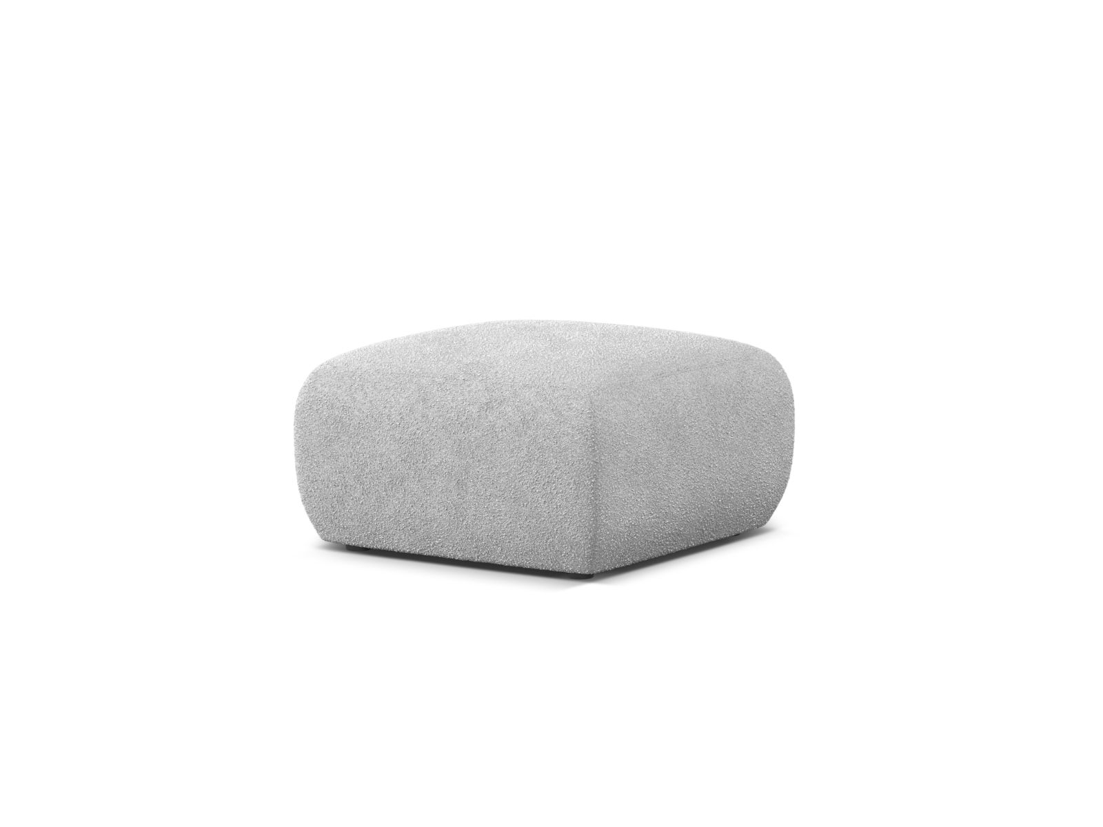 Boucle Pouf, "Molino", 1 Seat, 75x75x40