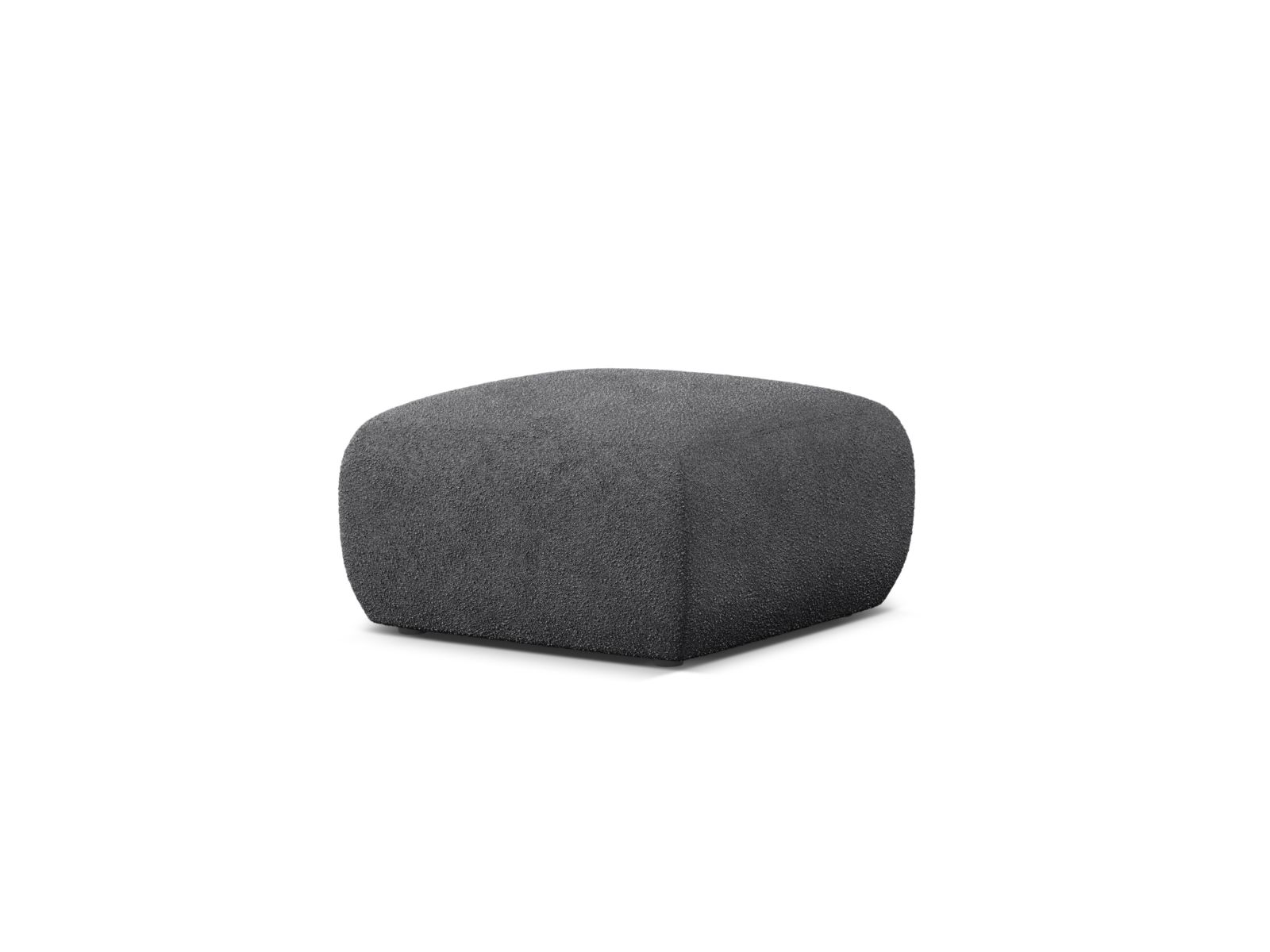 Boucle Pouf, "Molino", 1 Seat, 75x75x40