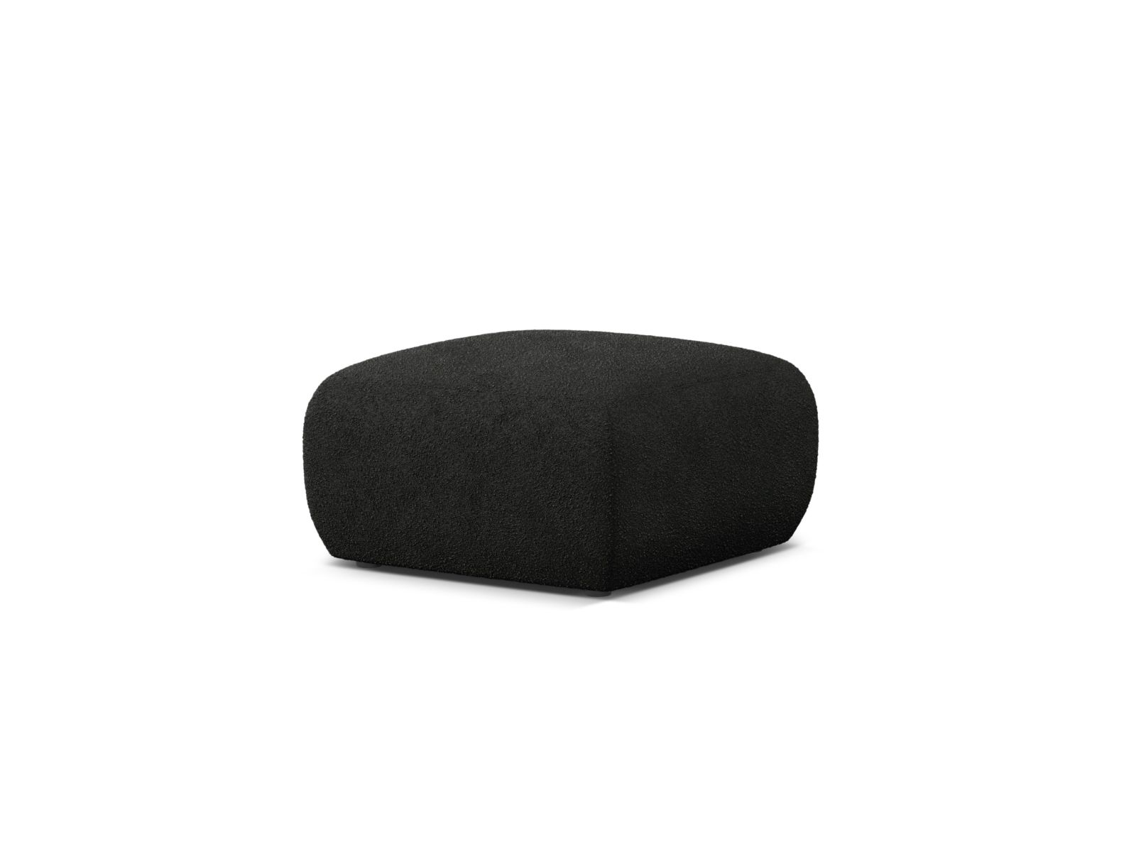 Boucle Pouf, "Molino", 1 Seat, 75x75x40