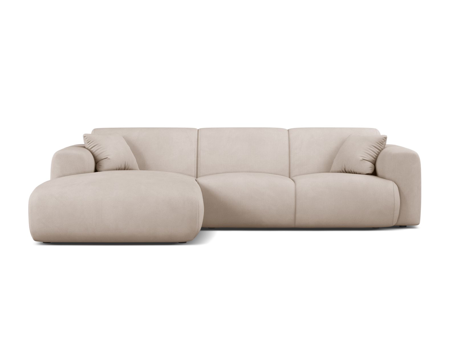 Left Corner Sofa, "Molino", 4 Seats, 255x170x72