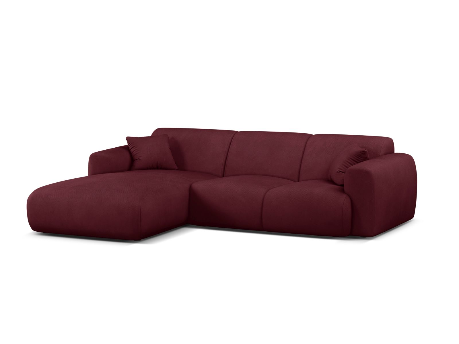 Left Corner Sofa, "Molino", 4 Seats, 255x170x72