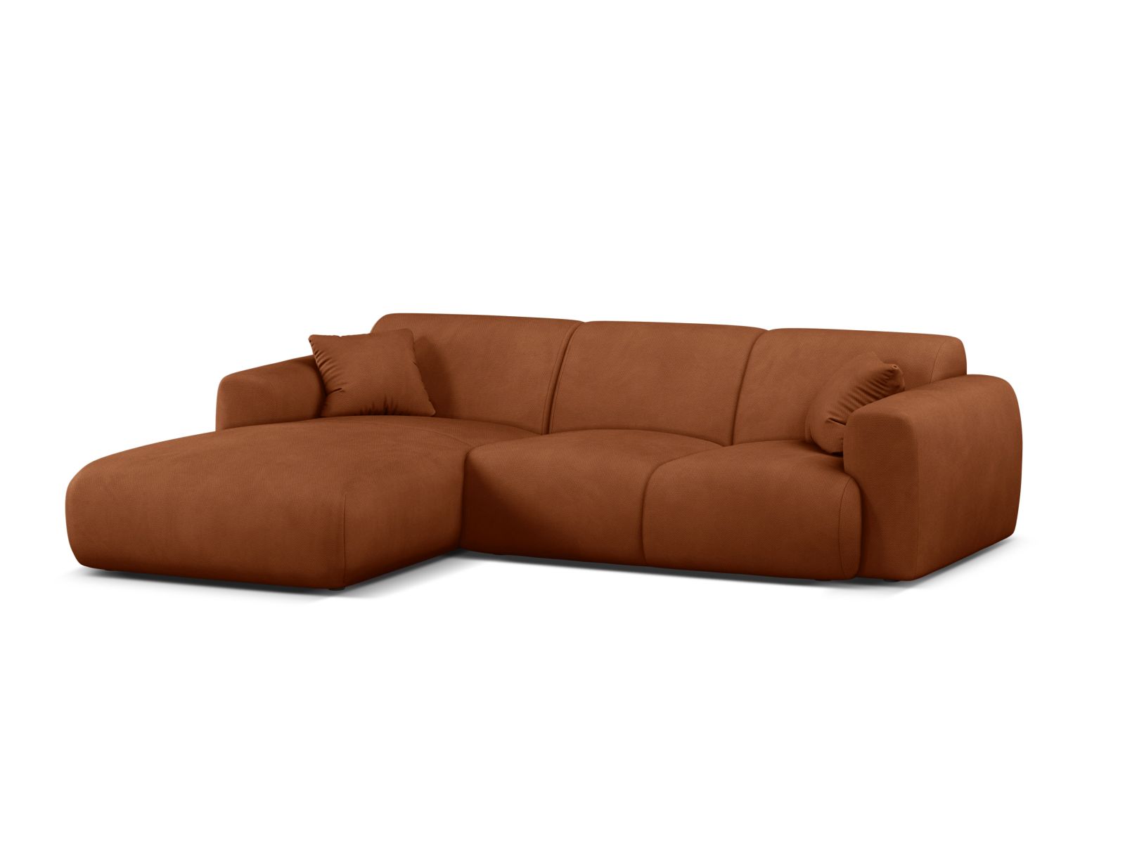 Left Corner Sofa, "Molino", 4 Seats, 255x170x72