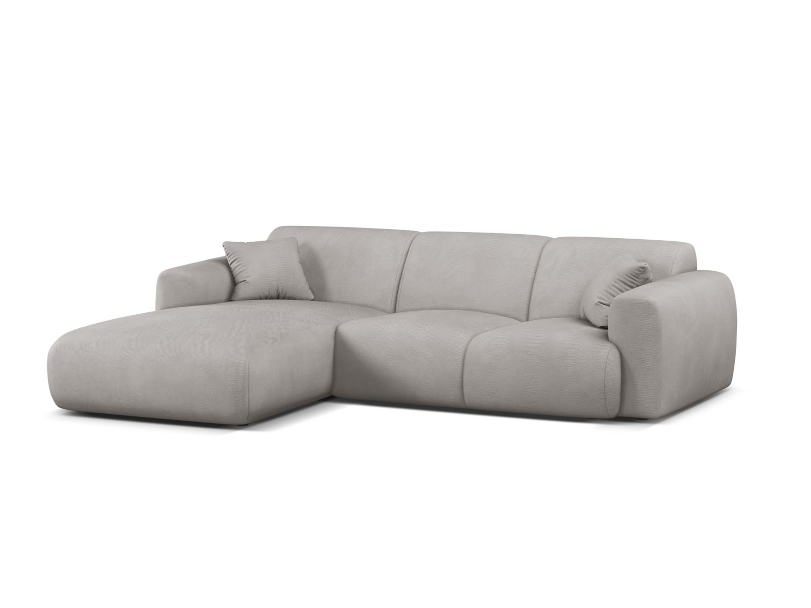 Left Corner Sofa, "Molino", 4 Seats, 255x170x72