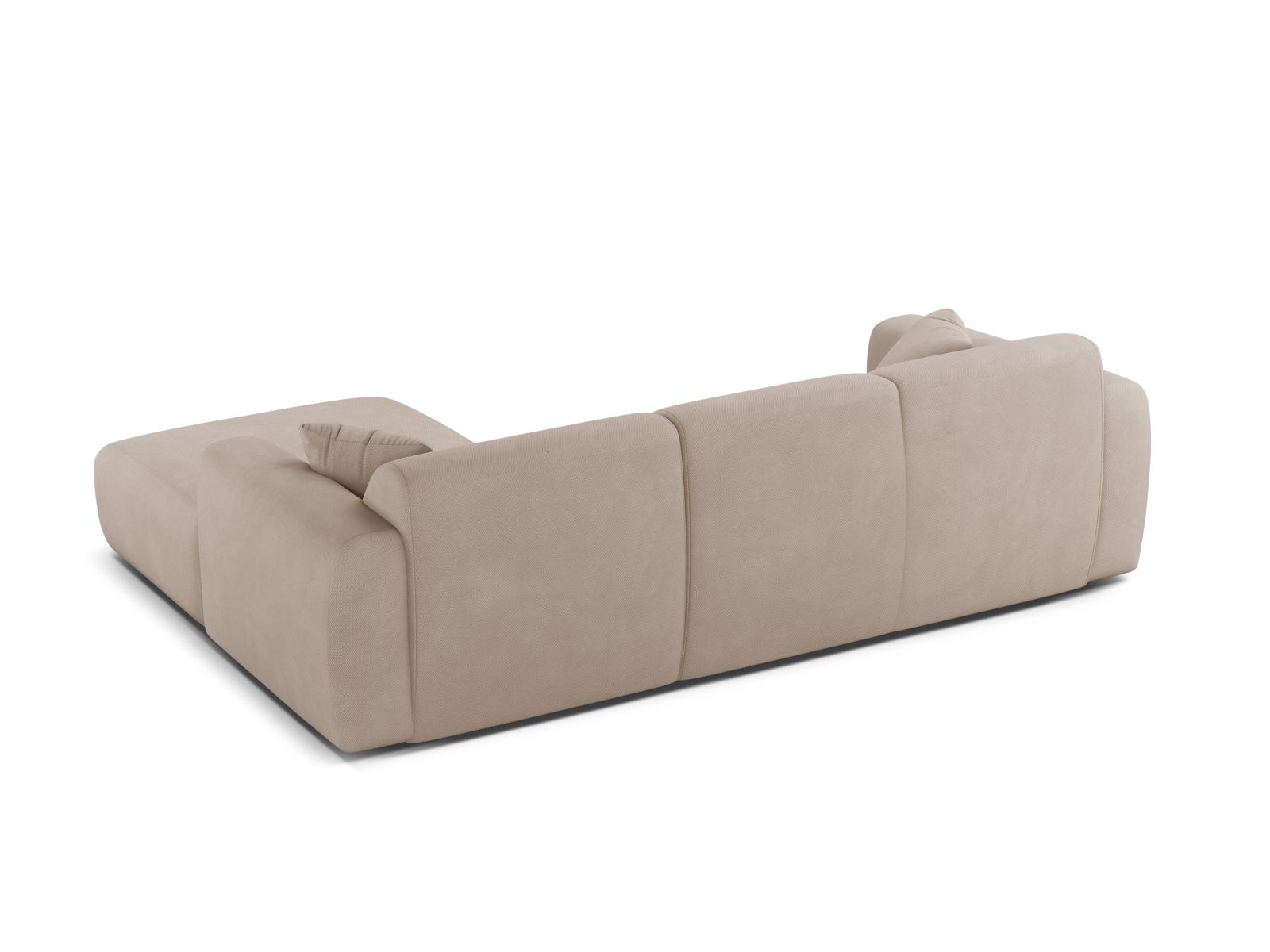 Right Corner Sofa, "Molino", 4 Seats, 255x170x72