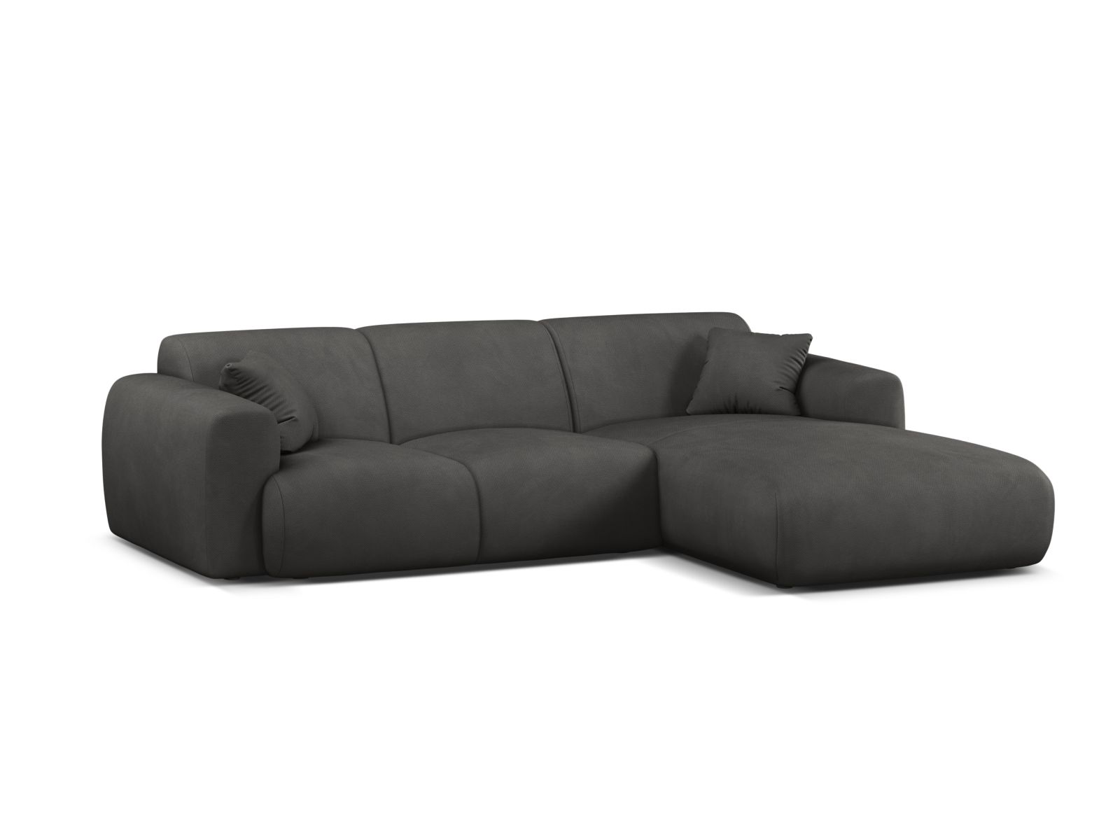 Right Corner Sofa, "Molino", 4 Seats, 255x170x72