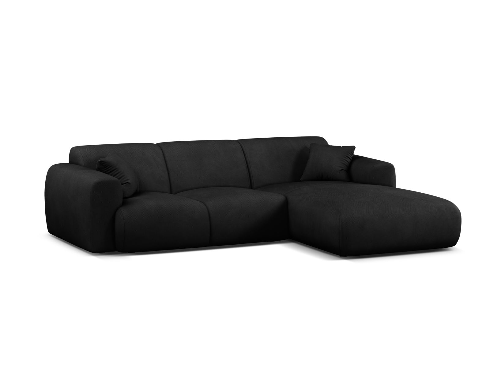 Right Corner Sofa, "Molino", 4 Seats, 255x170x72