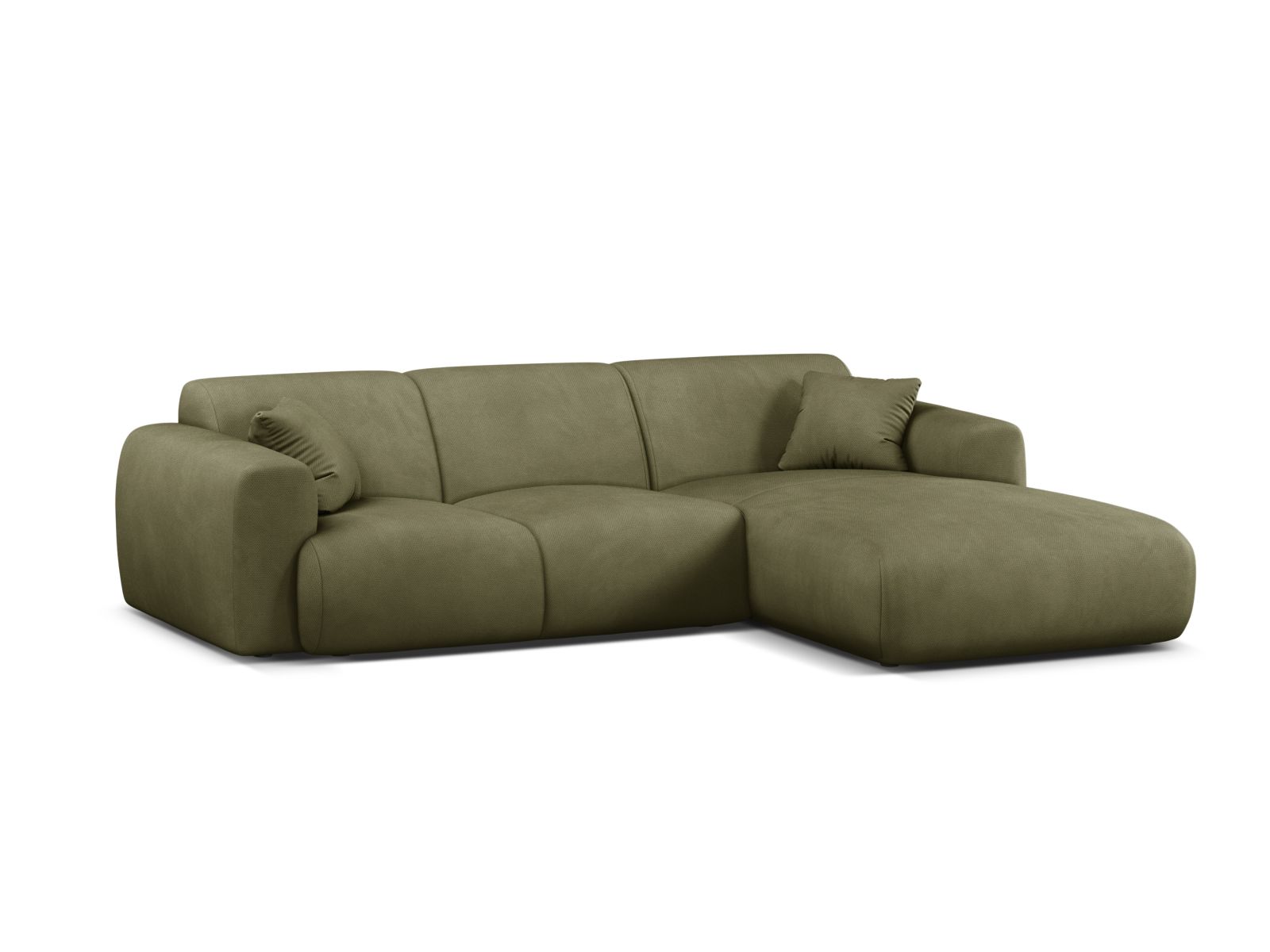Right Corner Sofa, "Molino", 4 Seats, 255x170x72