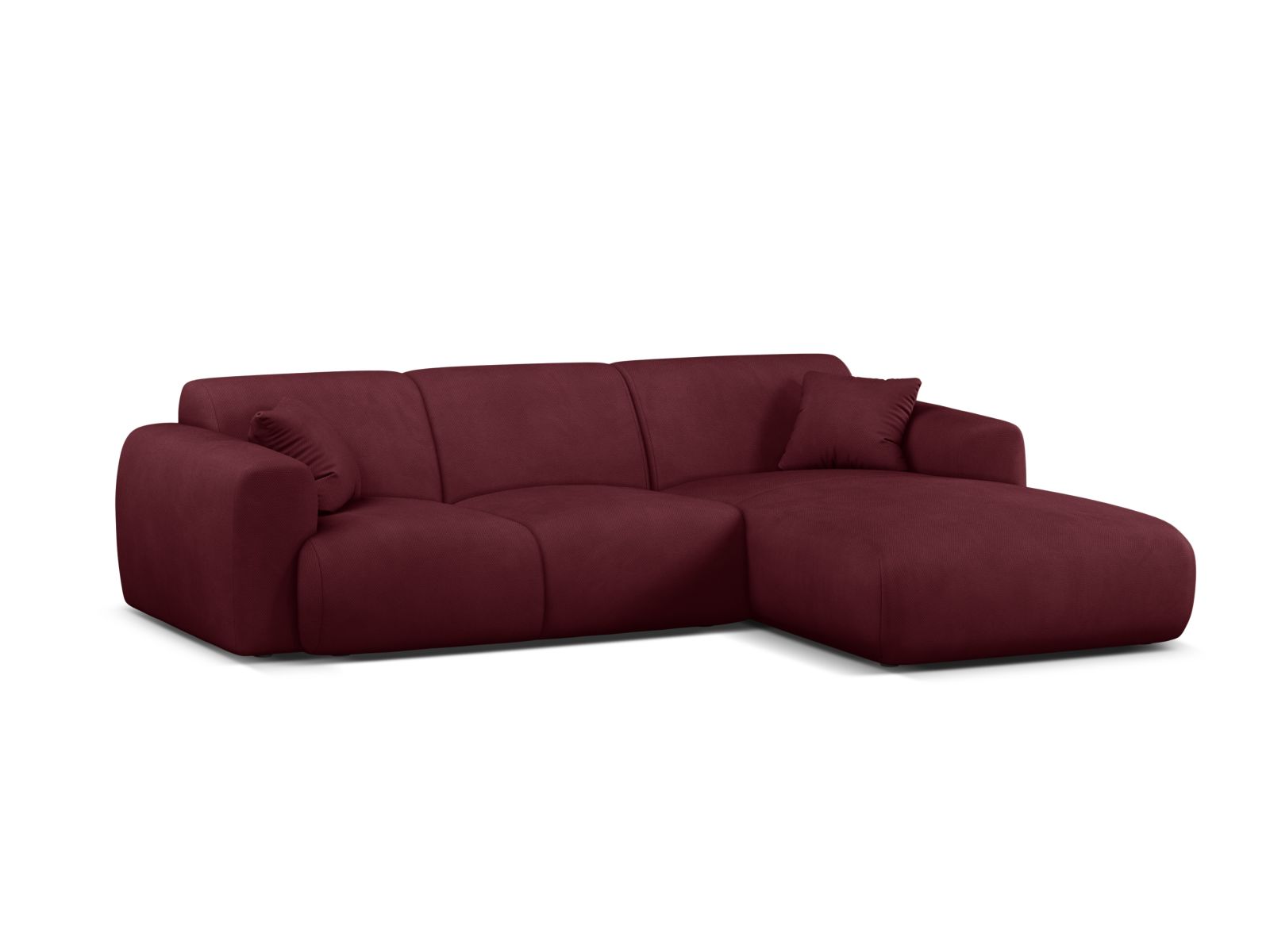 Right Corner Sofa, "Molino", 4 Seats, 255x170x72