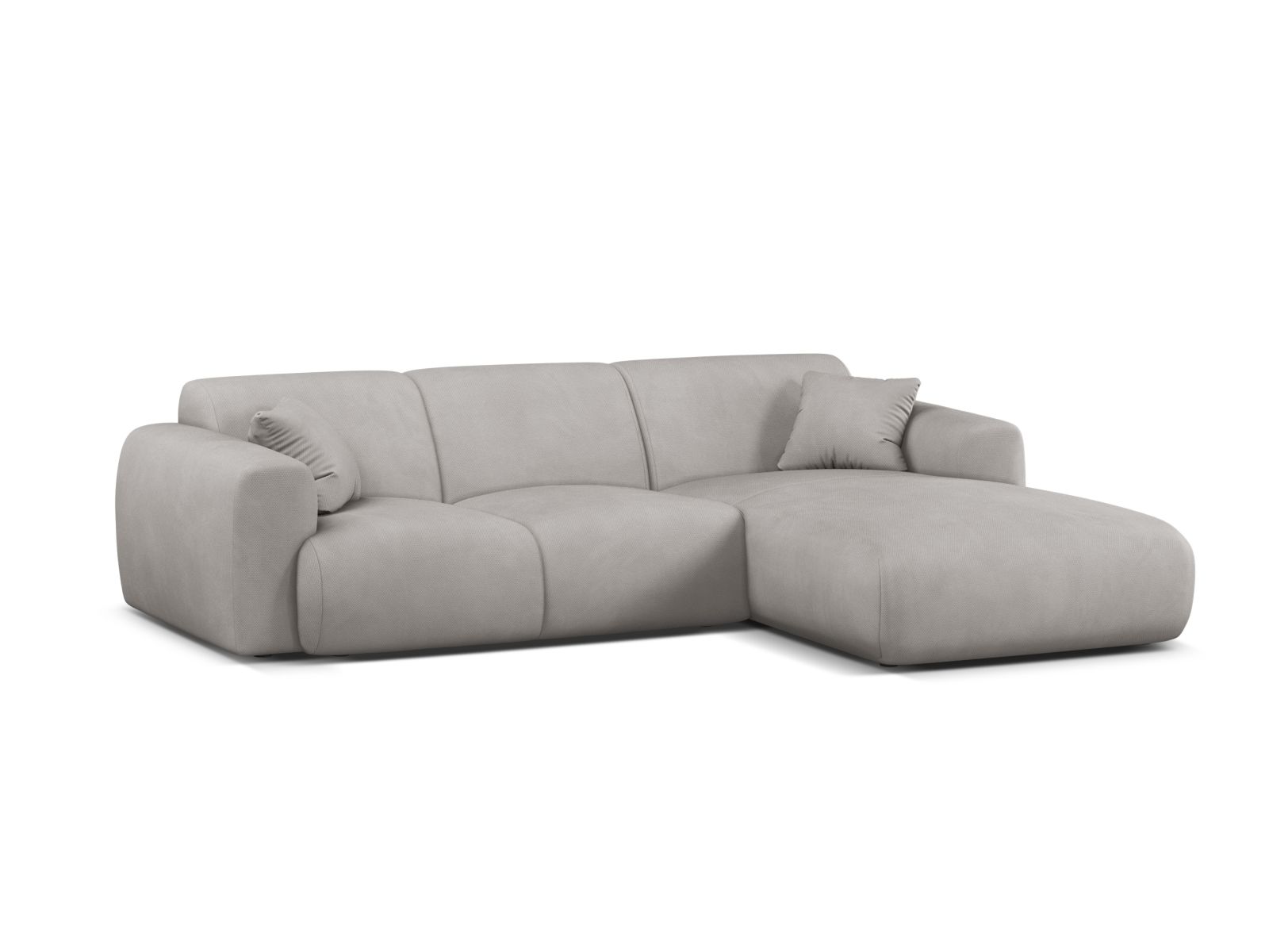 Right Corner Sofa, "Molino", 4 Seats, 255x170x72