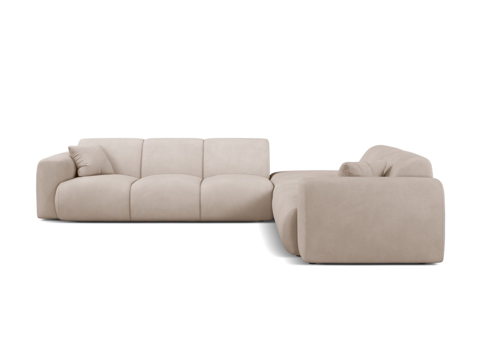 Right Corner Sofa, "Molino", 6 Seats, 315x250x72