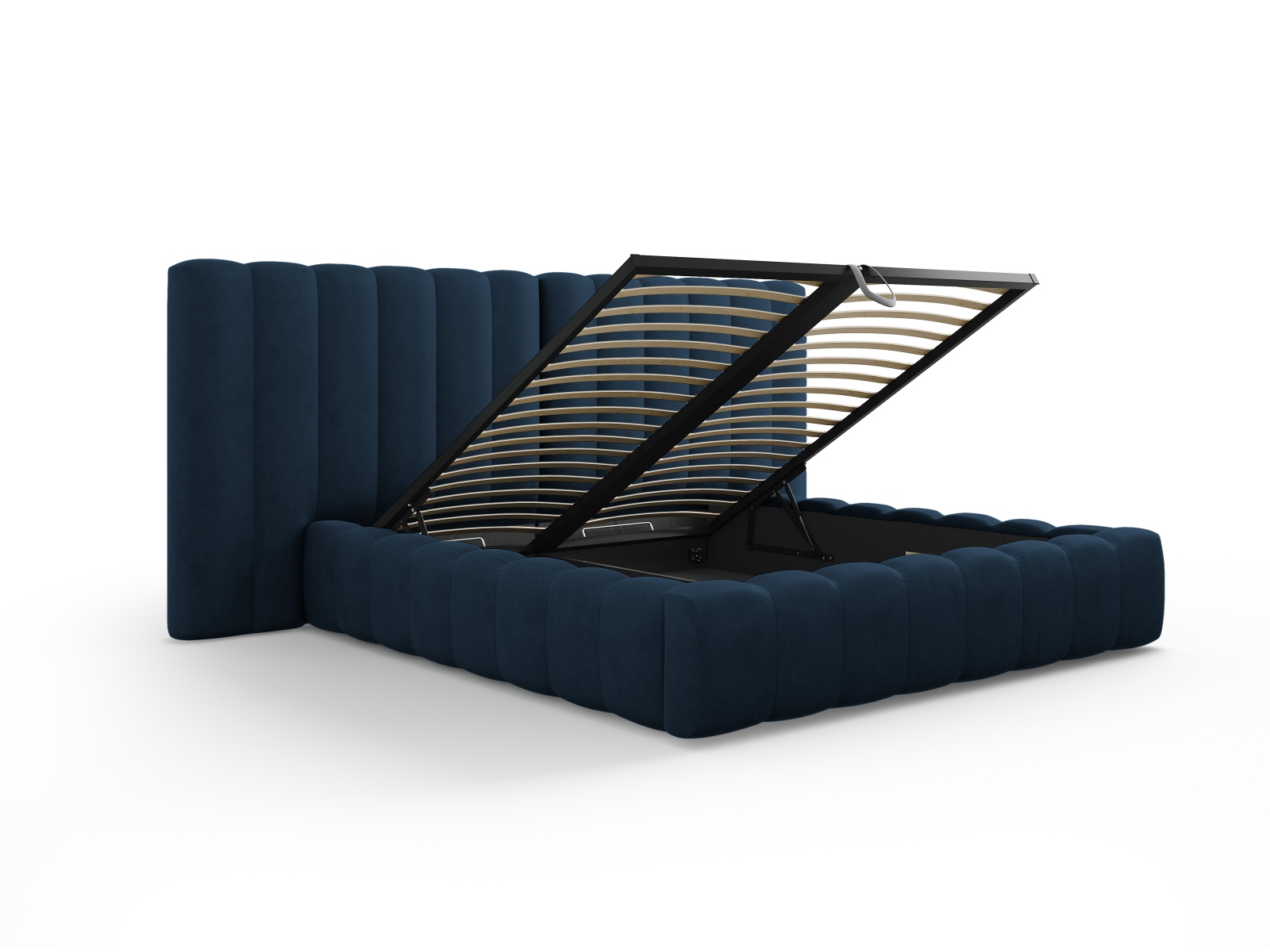 Storage Bed With Double Headboard, "Kelp", 300x230x100