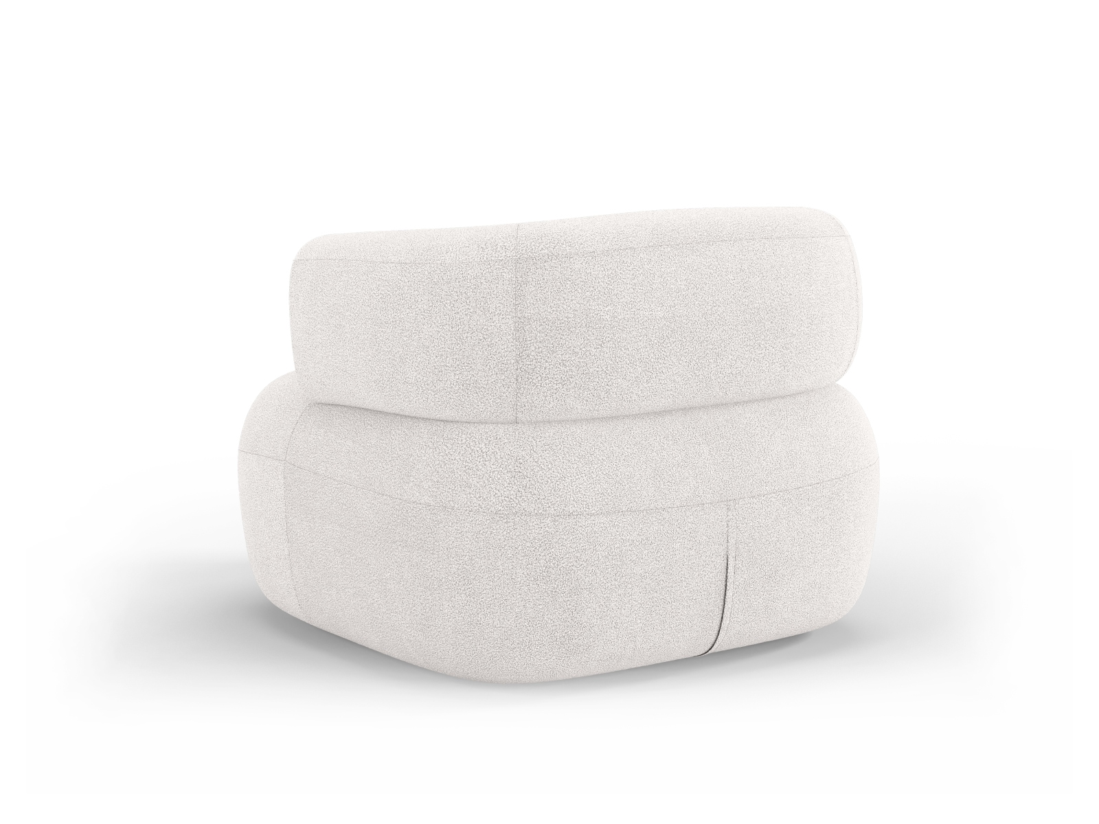 Boucle Armchair, "Jenny", 1 Seat, 90x88x73