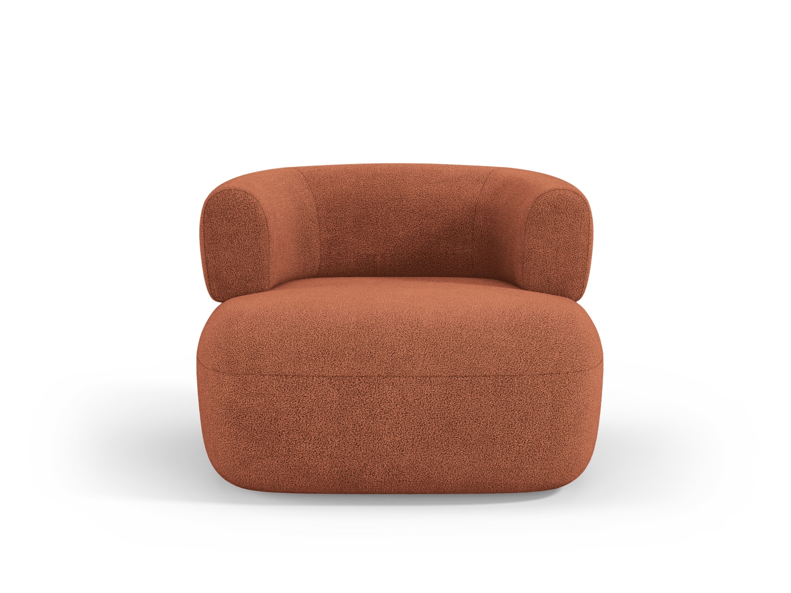 Boucle Armchair, "Jenny", 1 Seat, 90x88x73