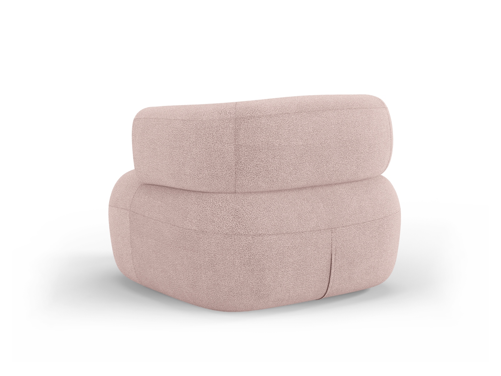 Boucle Armchair, "Jenny", 1 Seat, 90x88x73