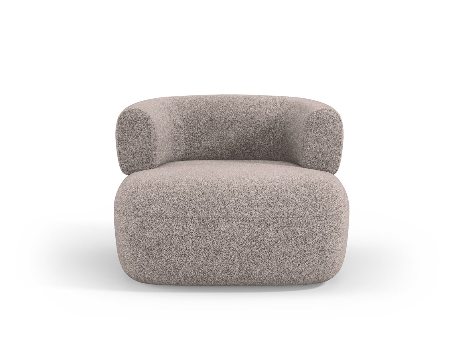 Boucle Armchair, "Jenny", 1 Seat, 90x88x73