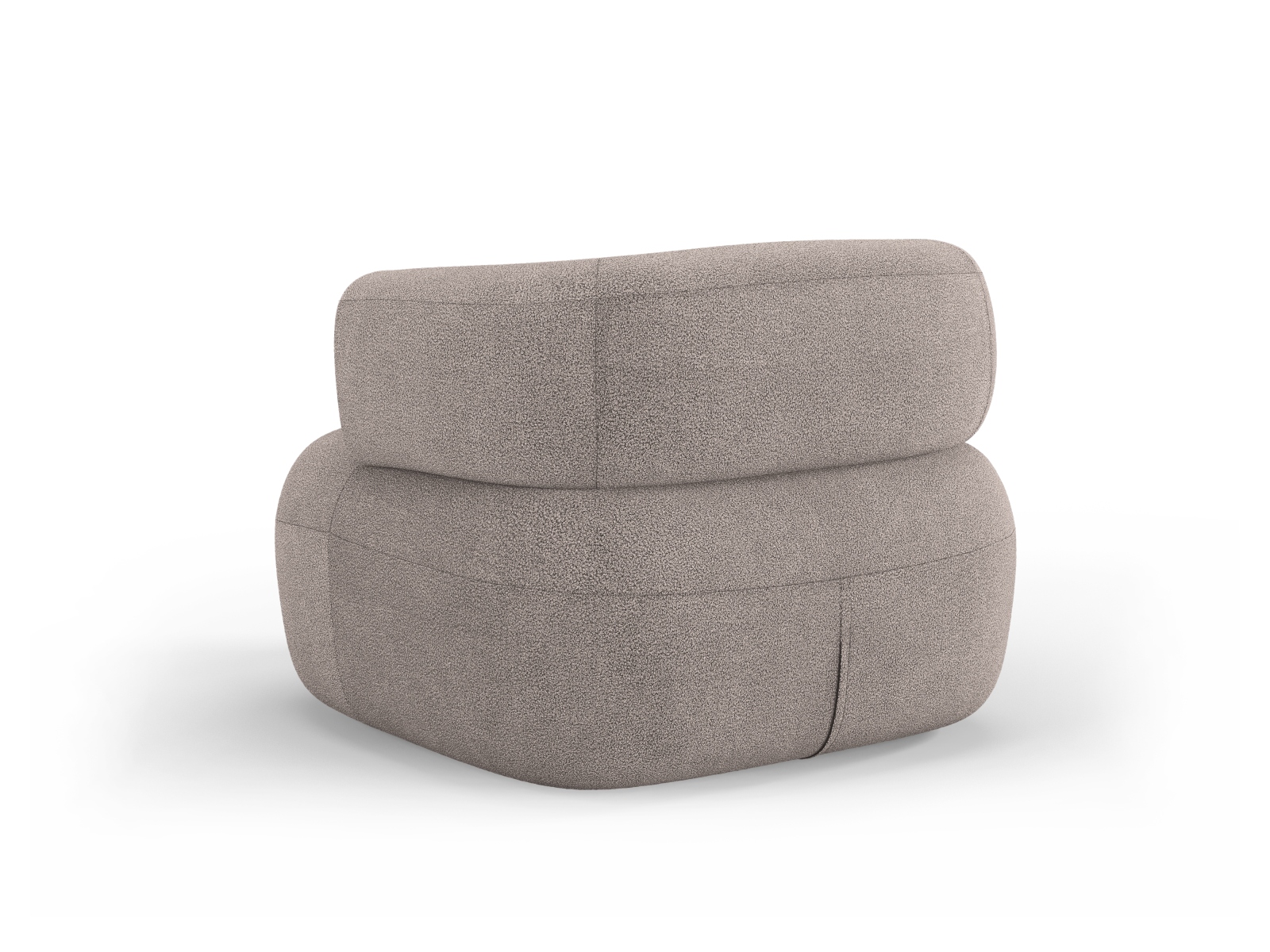 Boucle Armchair, "Jenny", 1 Seat, 90x88x73