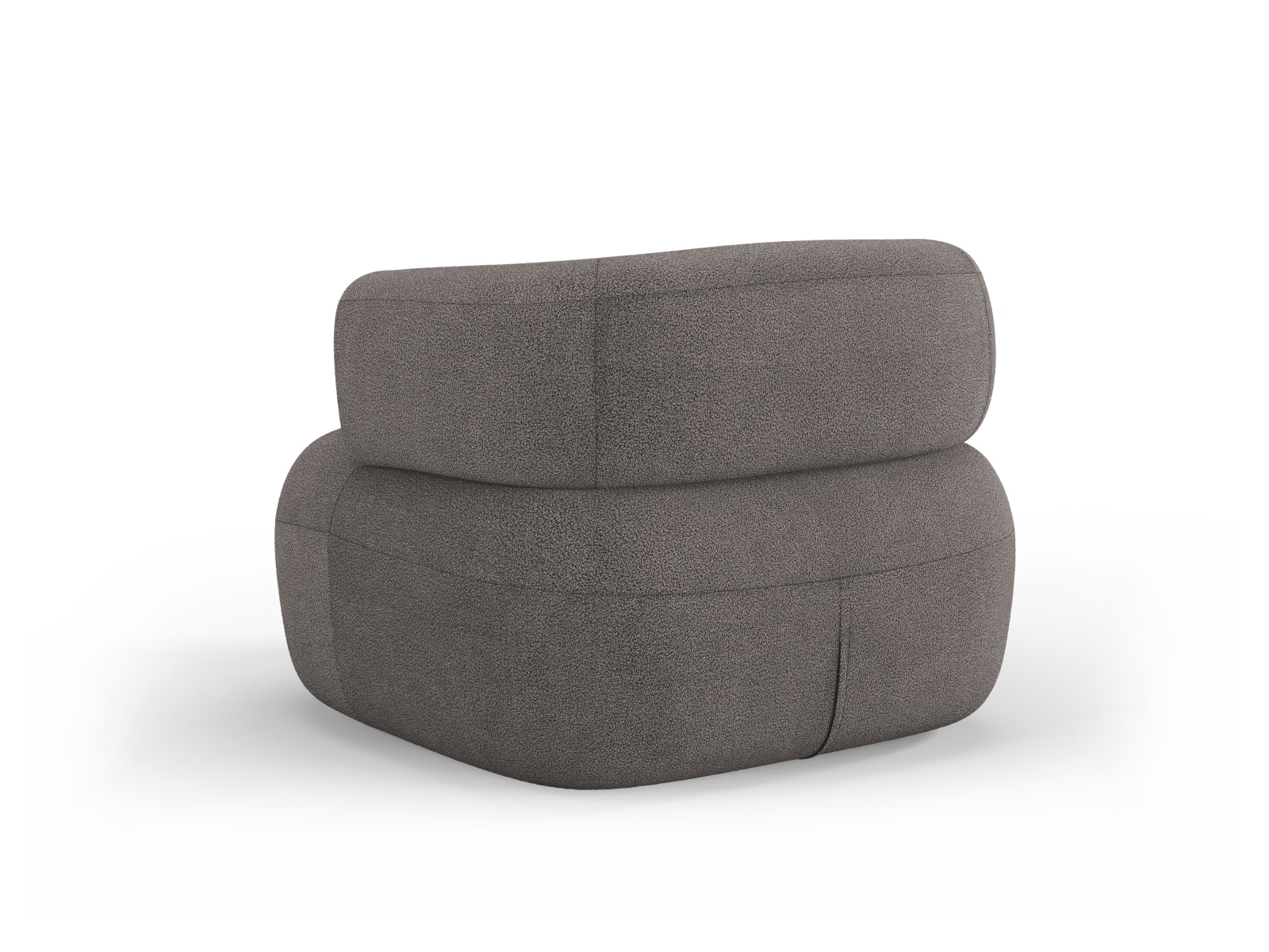 Boucle Armchair, "Jenny", 1 Seat, 90x88x73