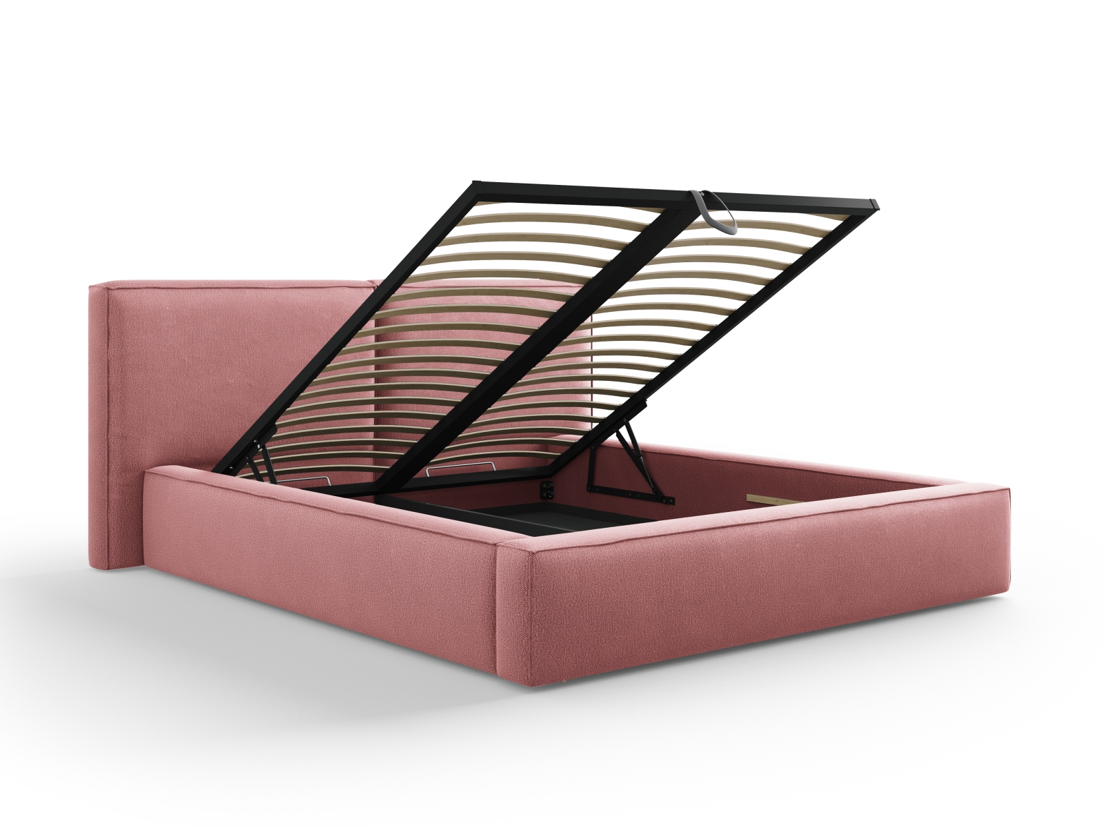 Storage Bed With Double Headboard, "Jodie", 214x228x108