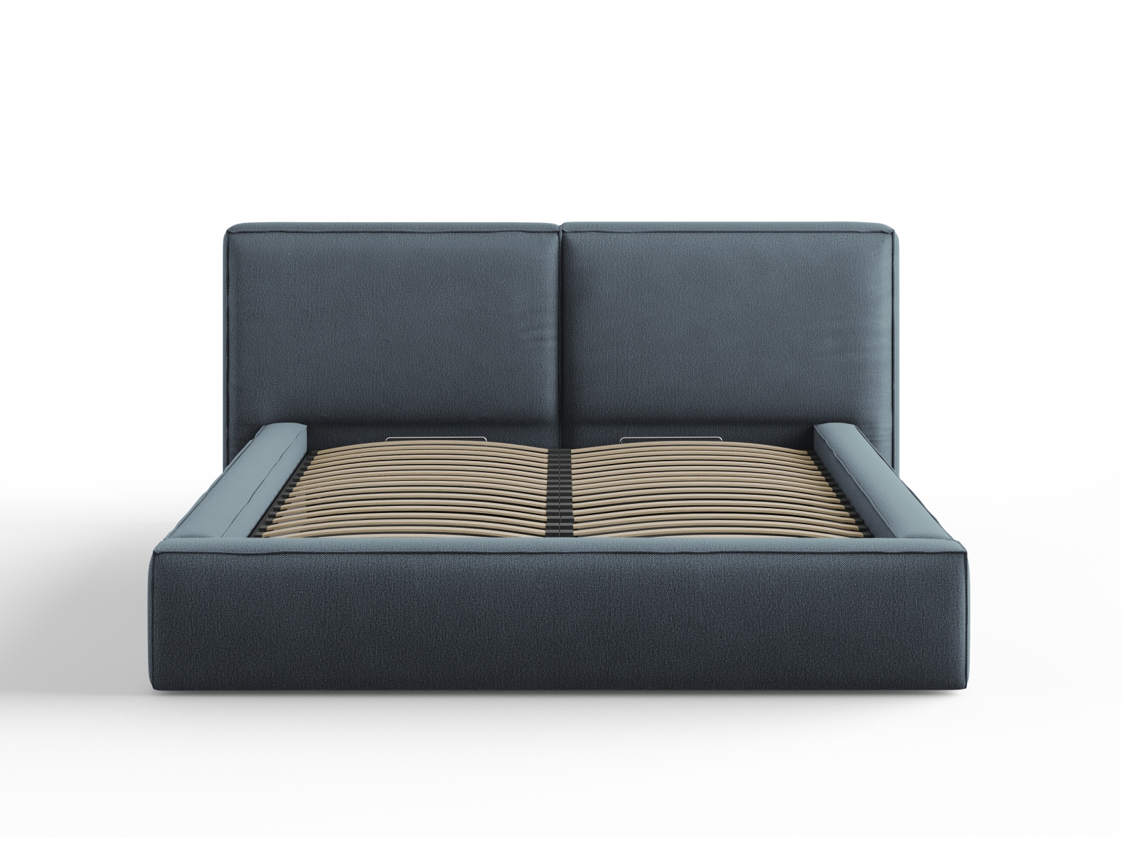 Storage Bed With Double Headboard, "Jodie", 214x228x108